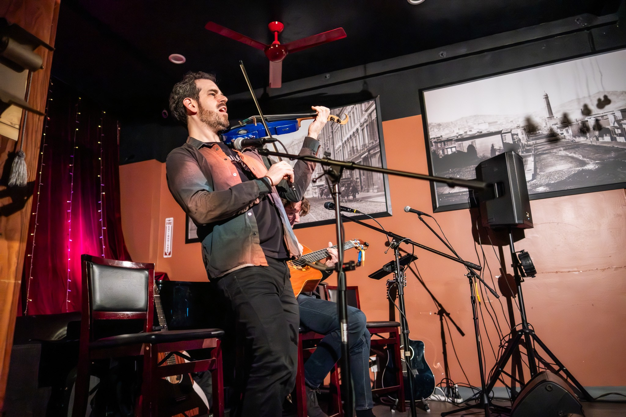 SLAVA TOLSTOY & ROB FLAX / 2026. Reportage concert portrait photography in the San Francisco Bay Area