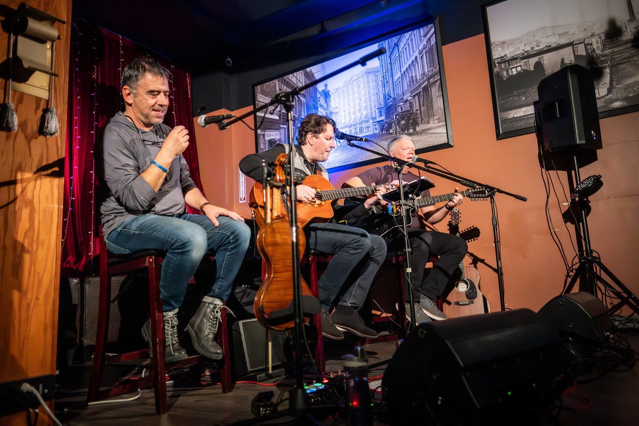 SLAVA TOLSTOY & ROB FLAX / 2026. Reportage concert portrait photography in the San Francisco Bay Area