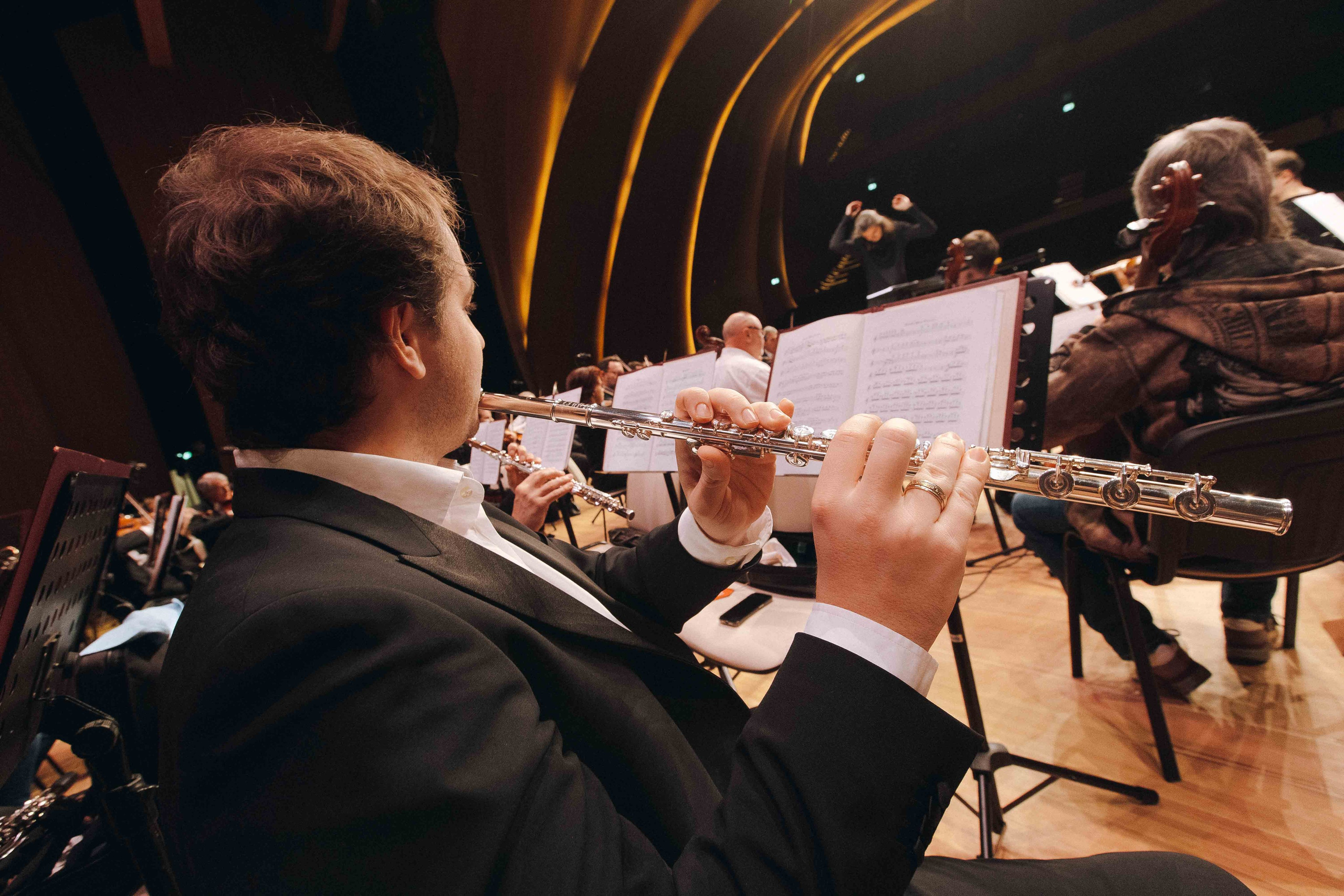 The Tchaikovsky Academic Grand Symphony Orchestra in Baku. Wedding&Event photographer Ismail Rzayev in Baku