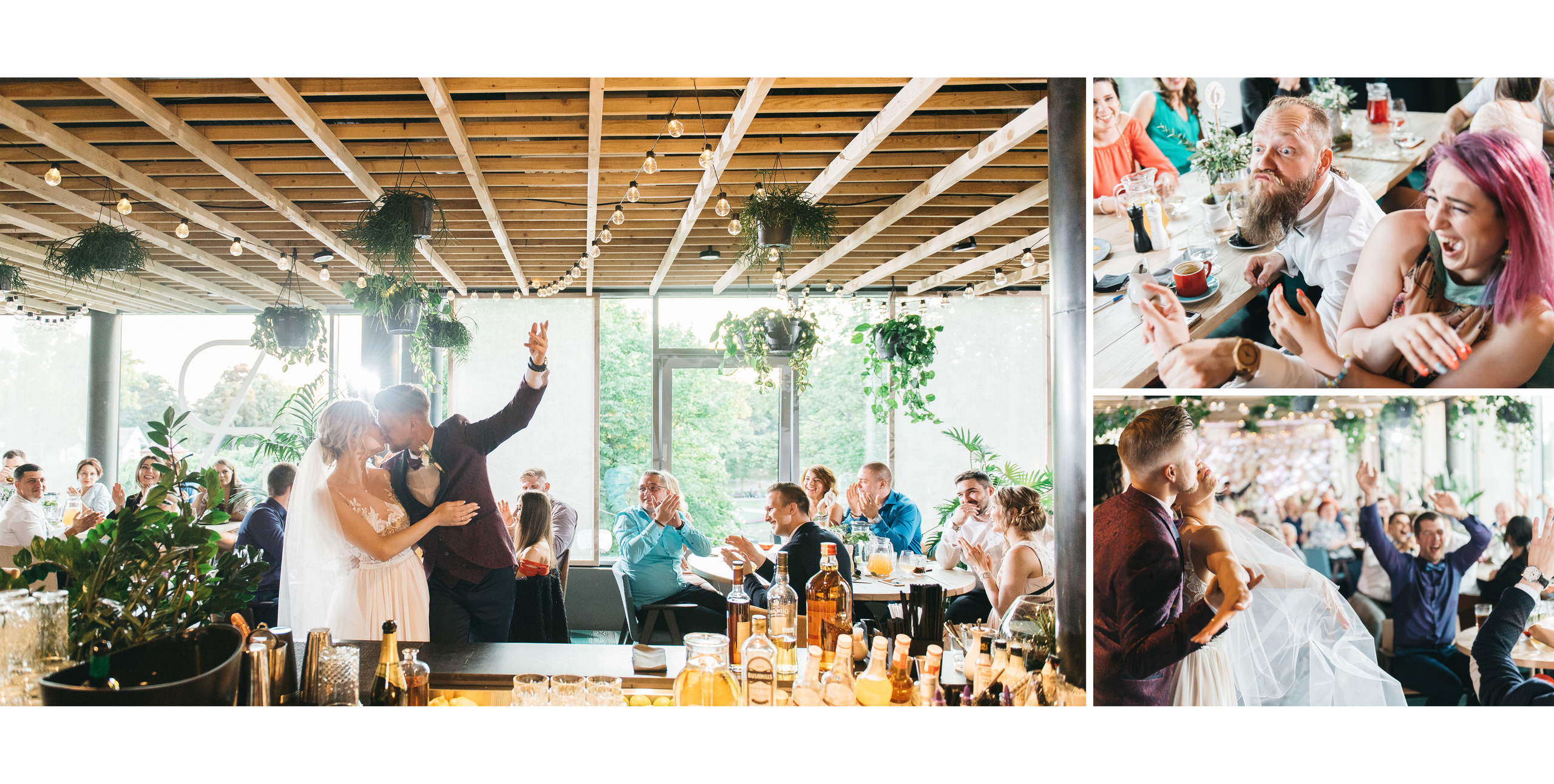 Свадьба на террасе Т/Ц KORSO. Bryllupsfotograf i Oslo — Vjatseslav Lutsjnenkov