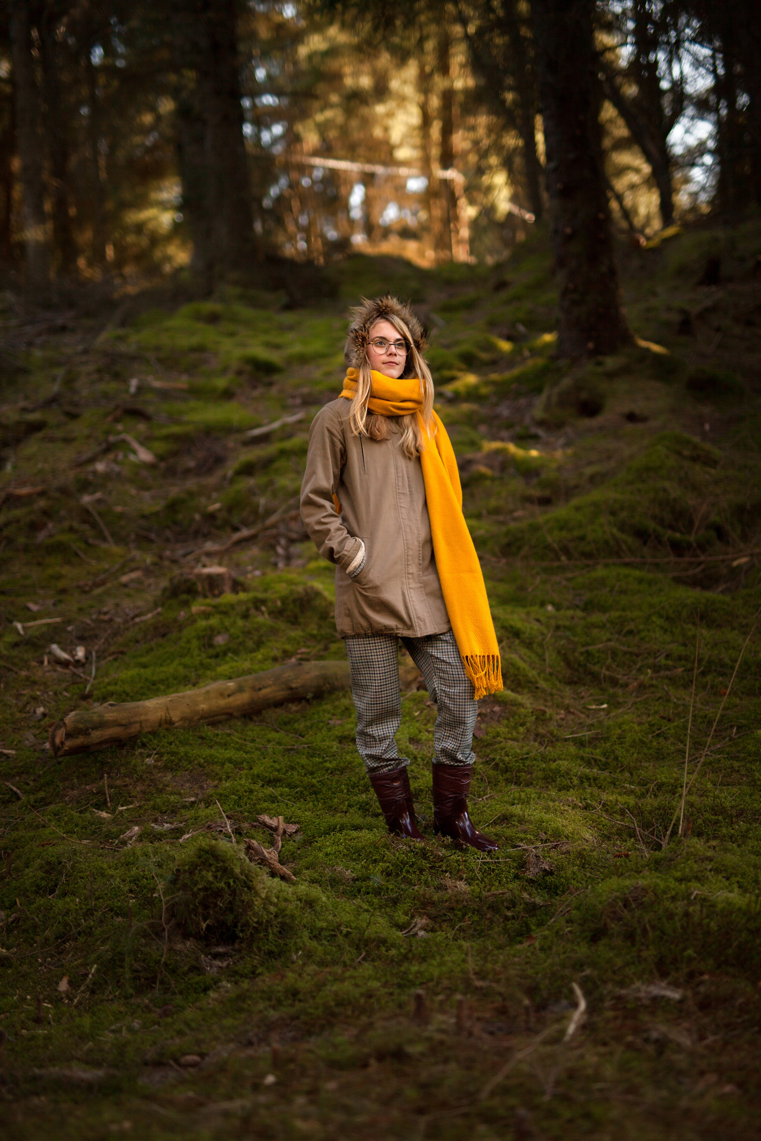 Forest magic. Family and real state photographer in Haugesund Dina Vikra