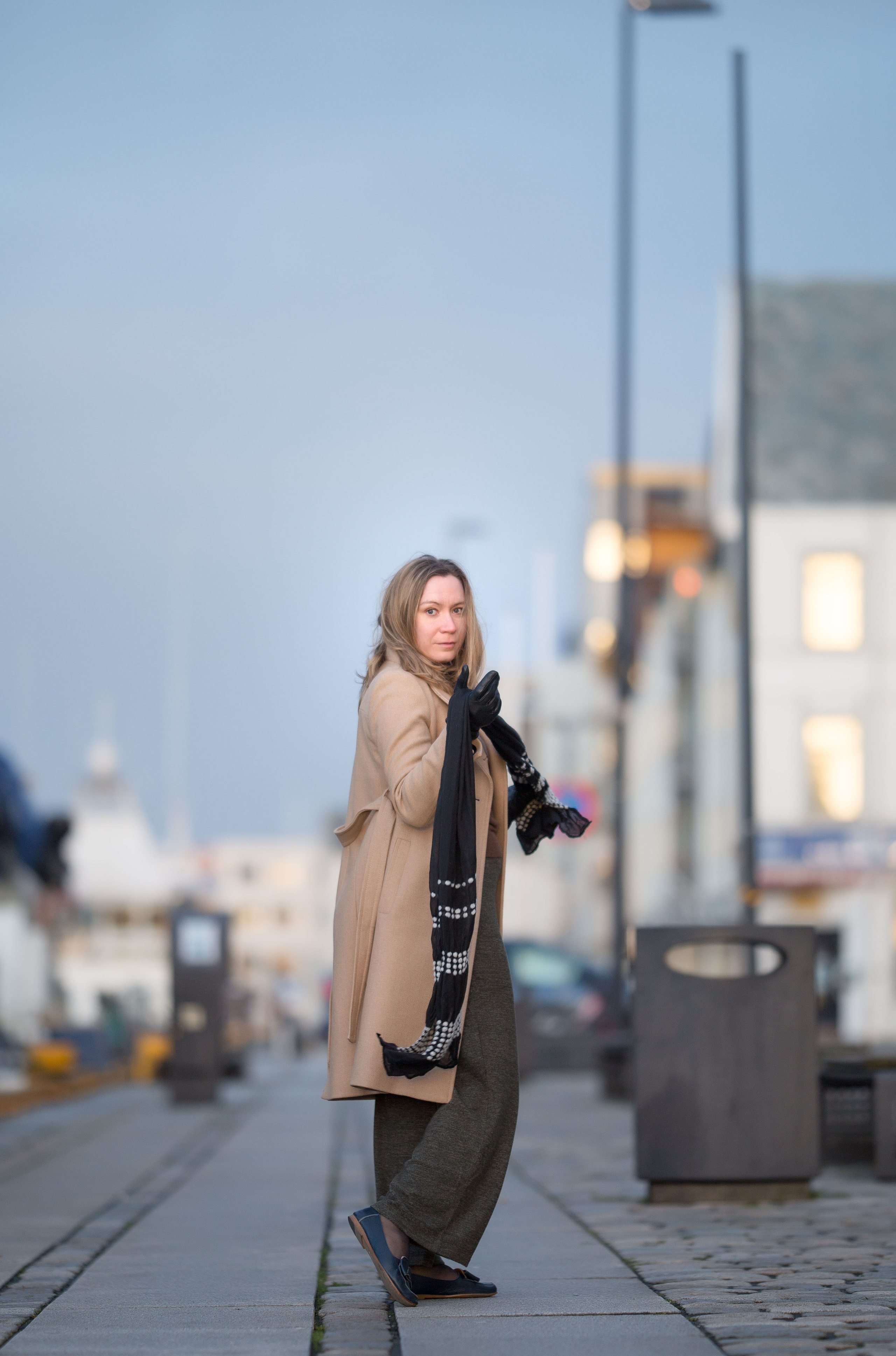 Cold morning. Family and real state photographer in Haugesund Dina Vikra