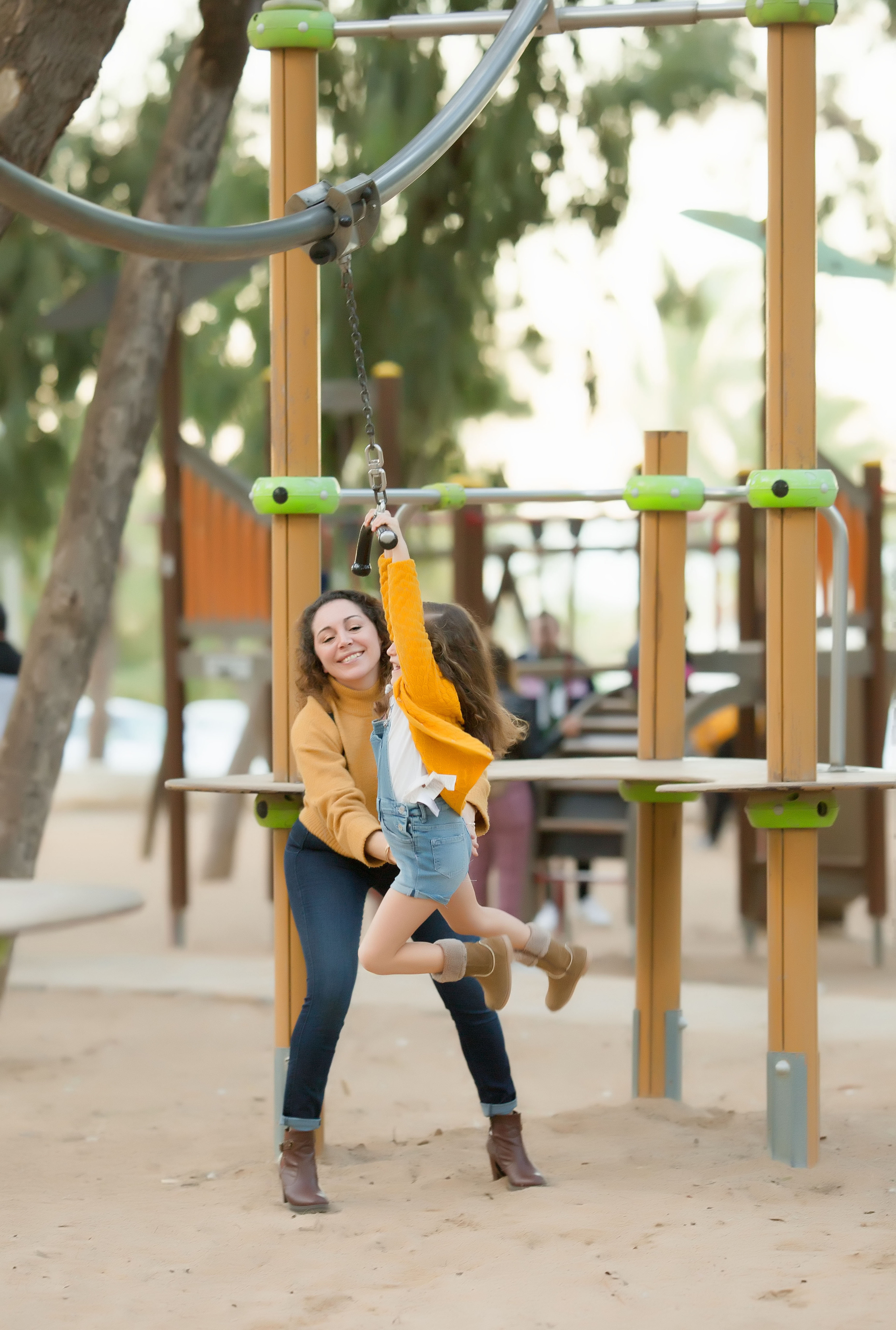 In the park. Family and real state photographer in Haugesund Dina Vikra