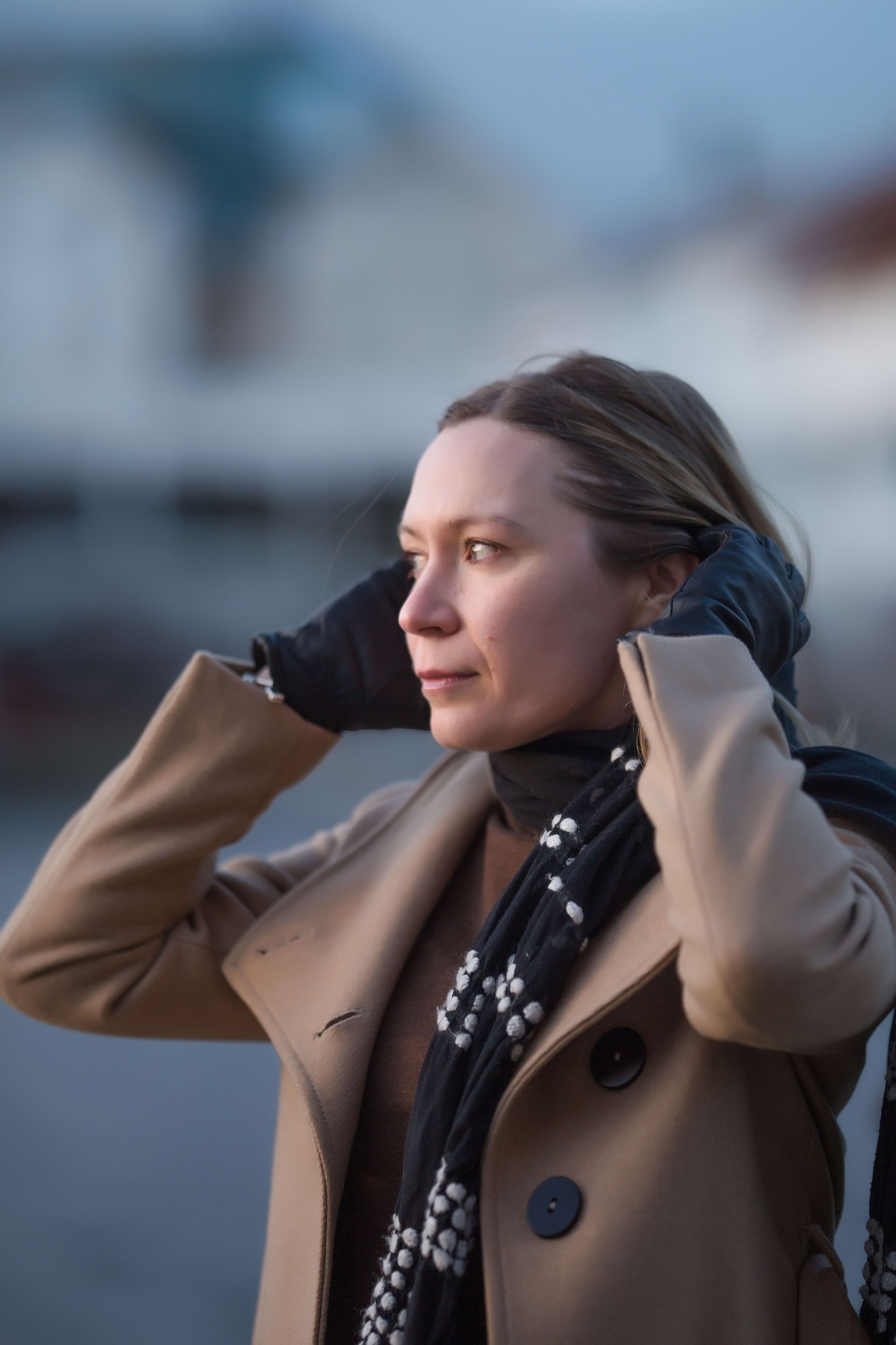 Cold morning. Family and real state photographer in Haugesund Dina Vikra