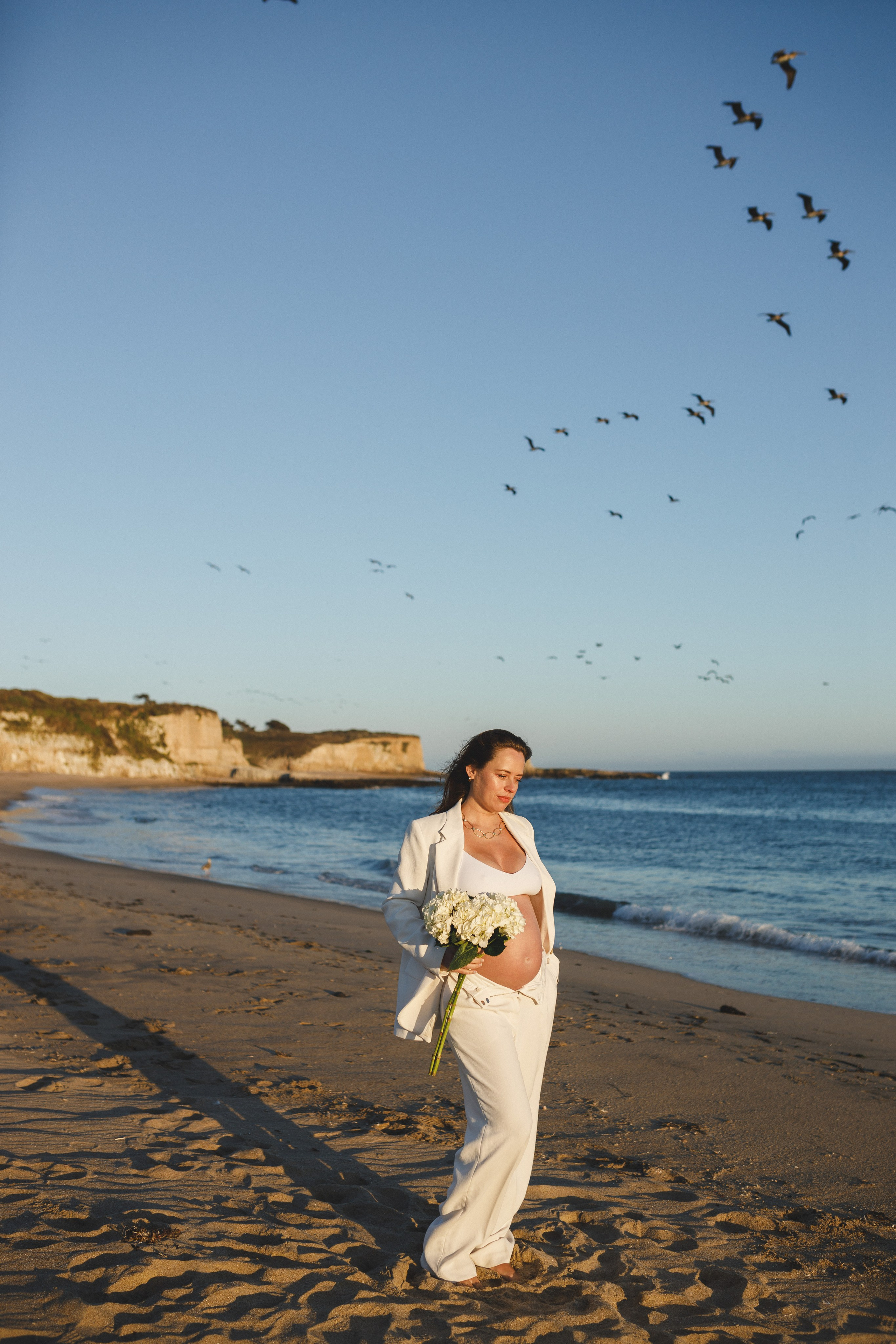 Four Miles Beach, Santa Cruz | Maternity Session. Maternity, newborn photographer in the Bay Area|Iryna Rakivnenko