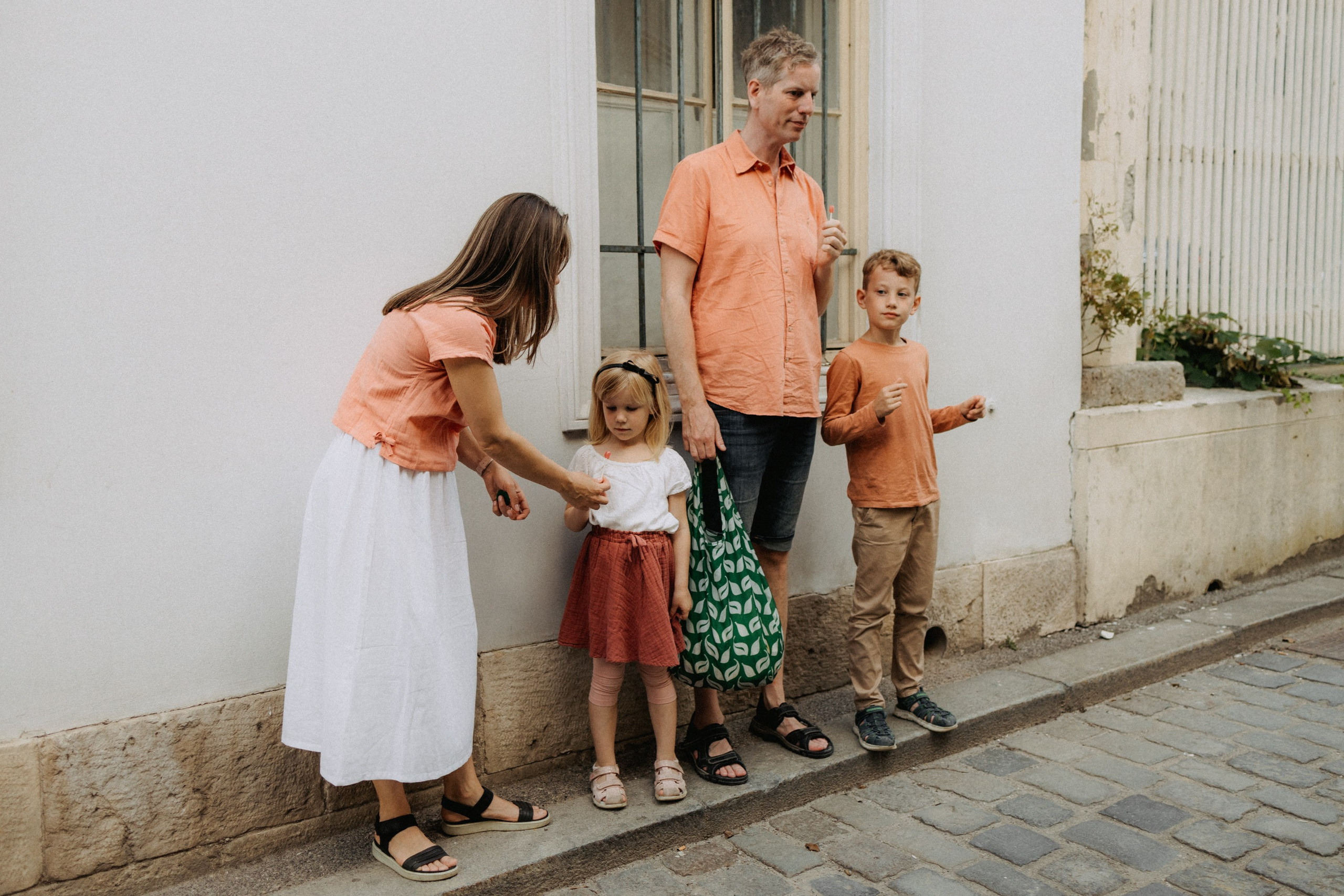 Family in the city. Elena Gorobets. Photographer in Zagreb