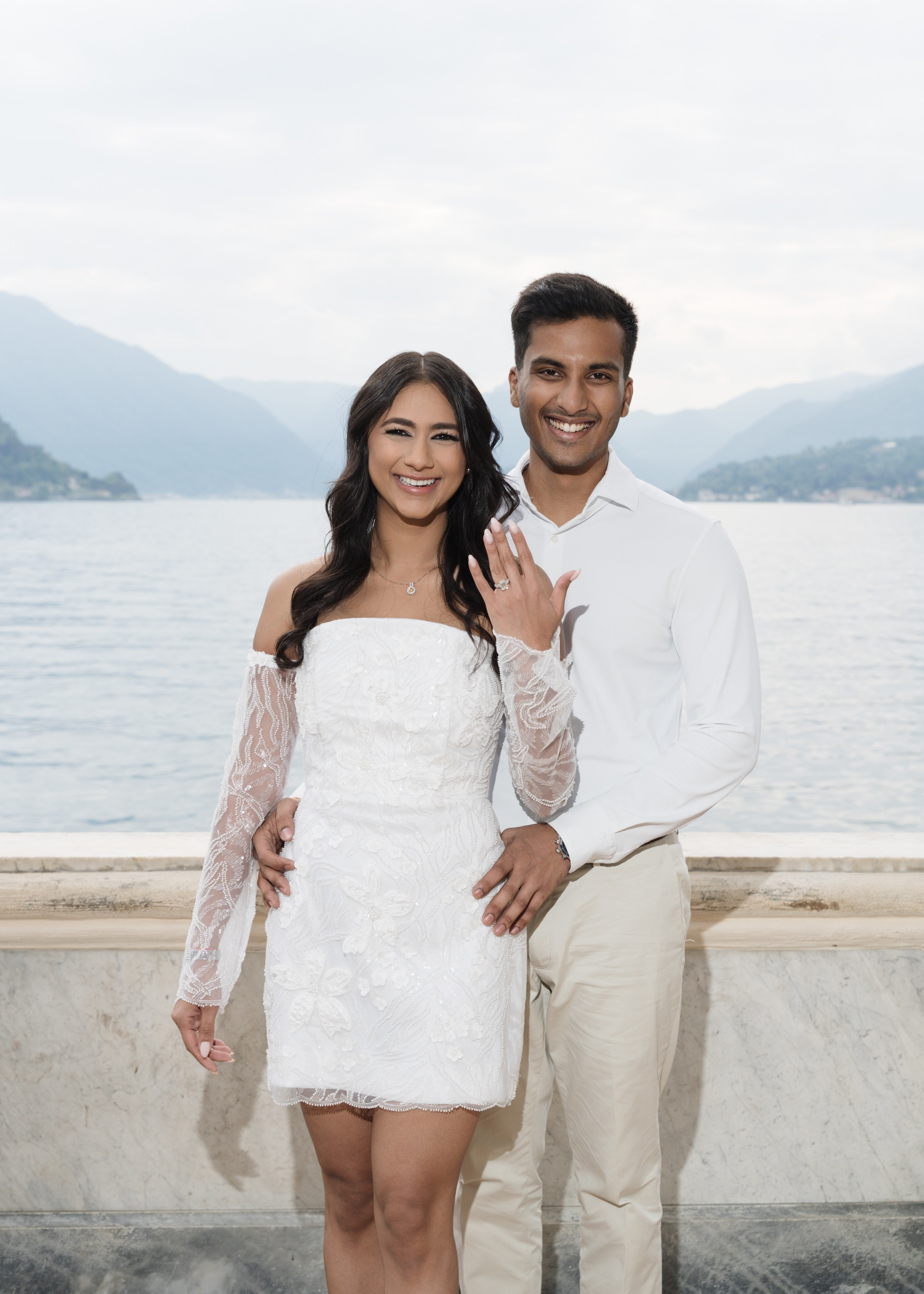 Villa Monastero Secret Proposal. Proposal Photographer in Lake Como