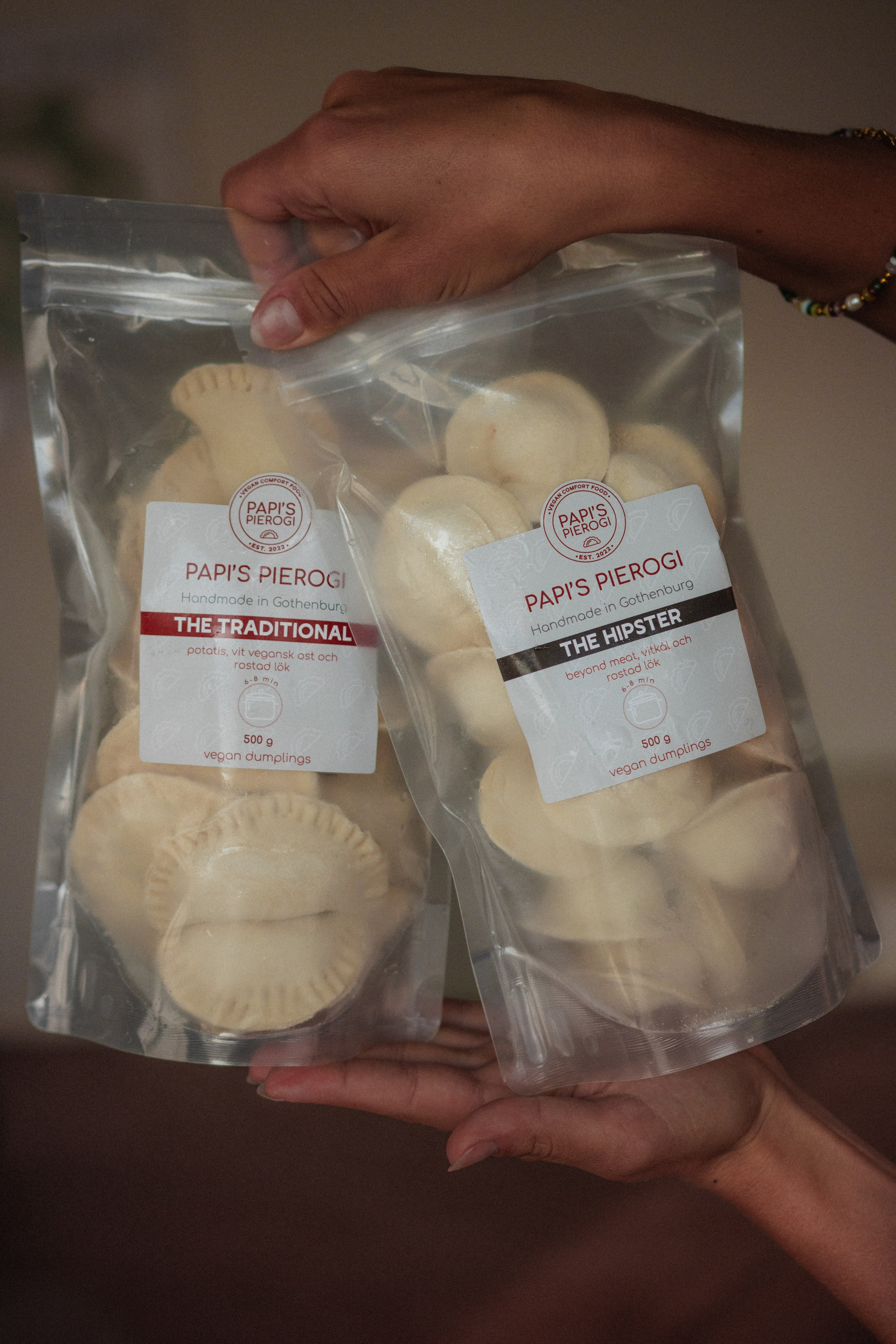 Papis Pierogi — vegan-comfort food. Photographer in Gothenburg Aleksandra Stroganova