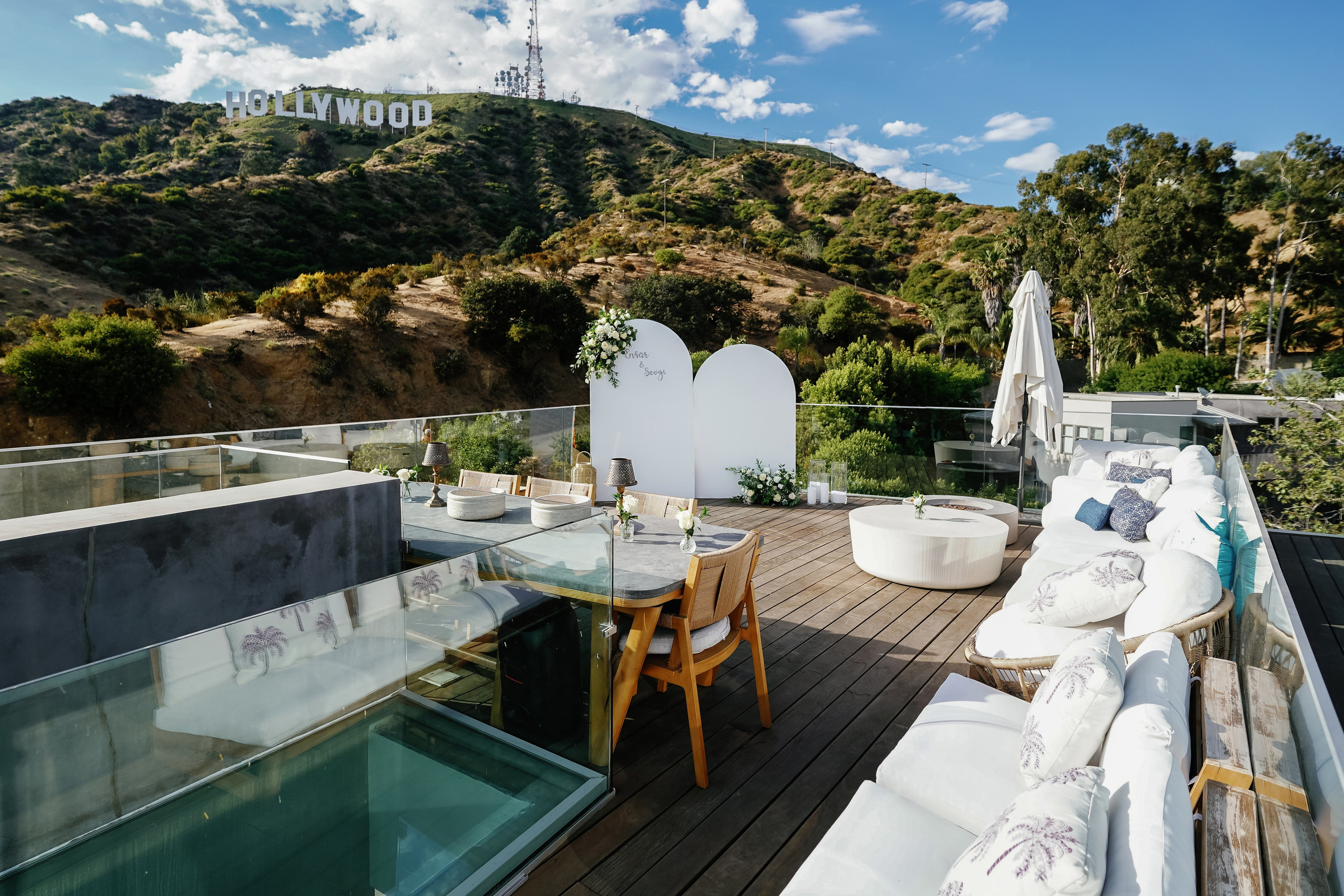 Wedding at the Hollywood Sign Venue, Los Angeles, California. Wedding Photography & Videography Team in California, Los Angeles, San Francisco, San Diego and Travel
