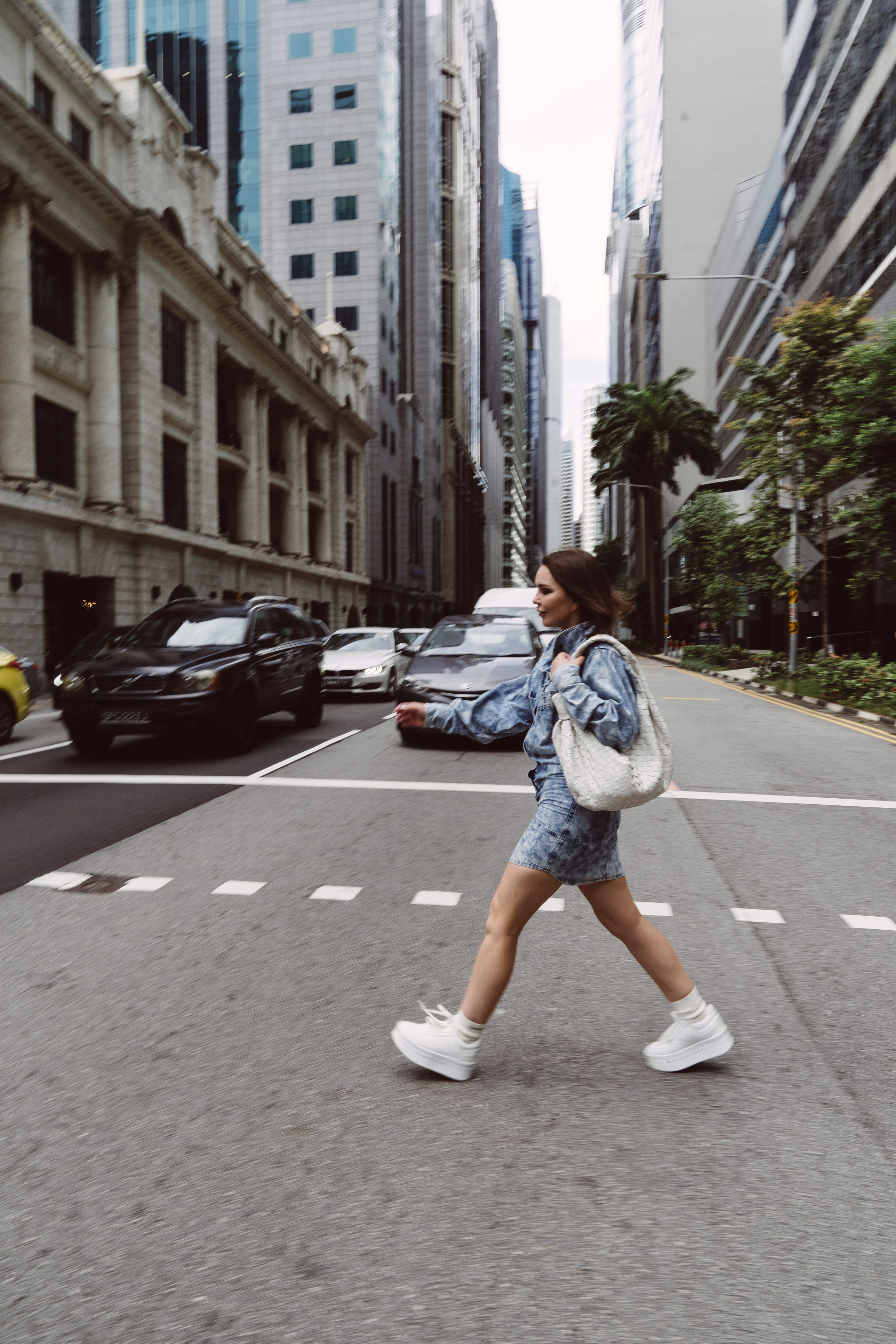 Portrait. Dasha in Singapore