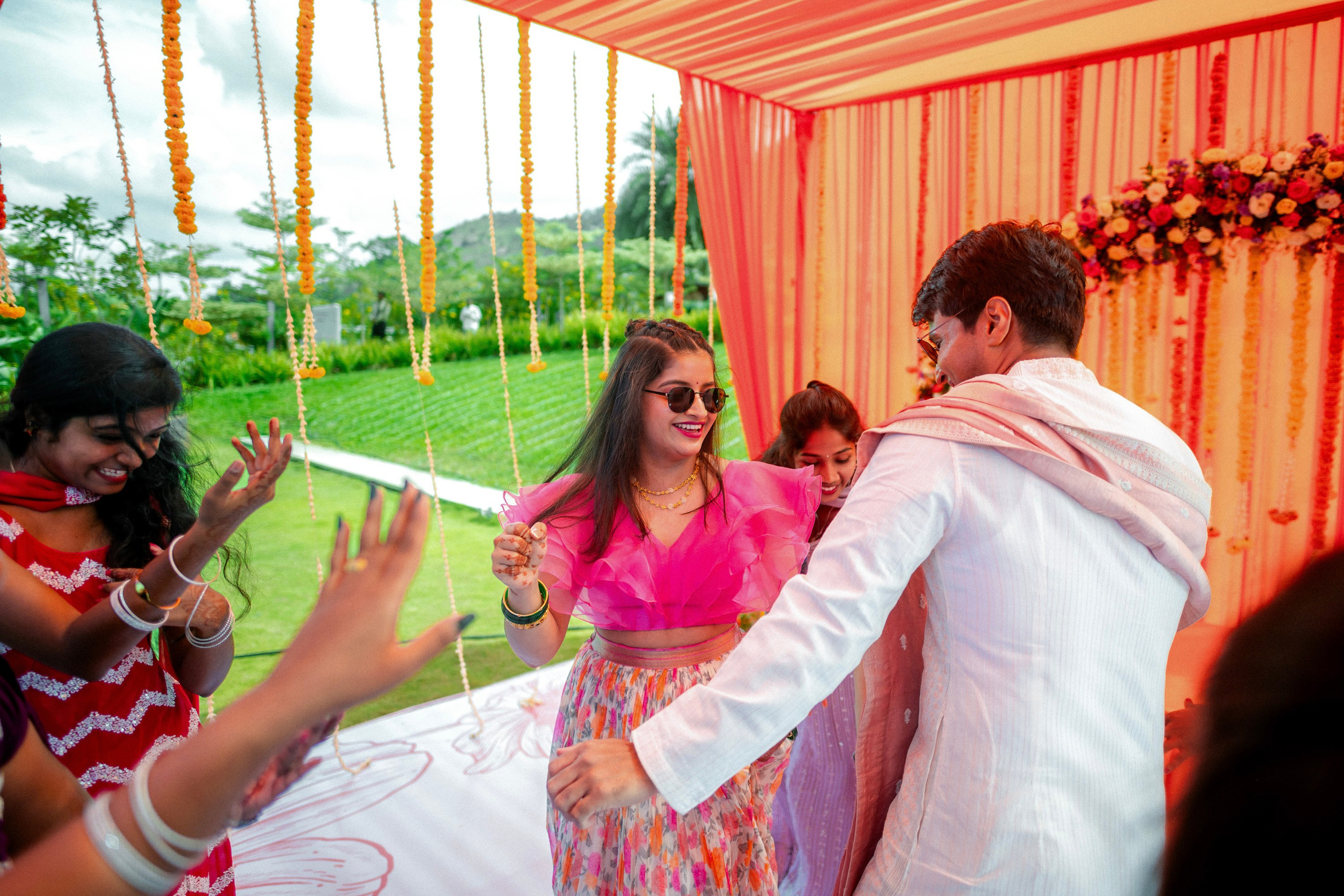 Sivatmika & Vinay, Wedding at Amitarasa, Nandi Hills | Truly Yours