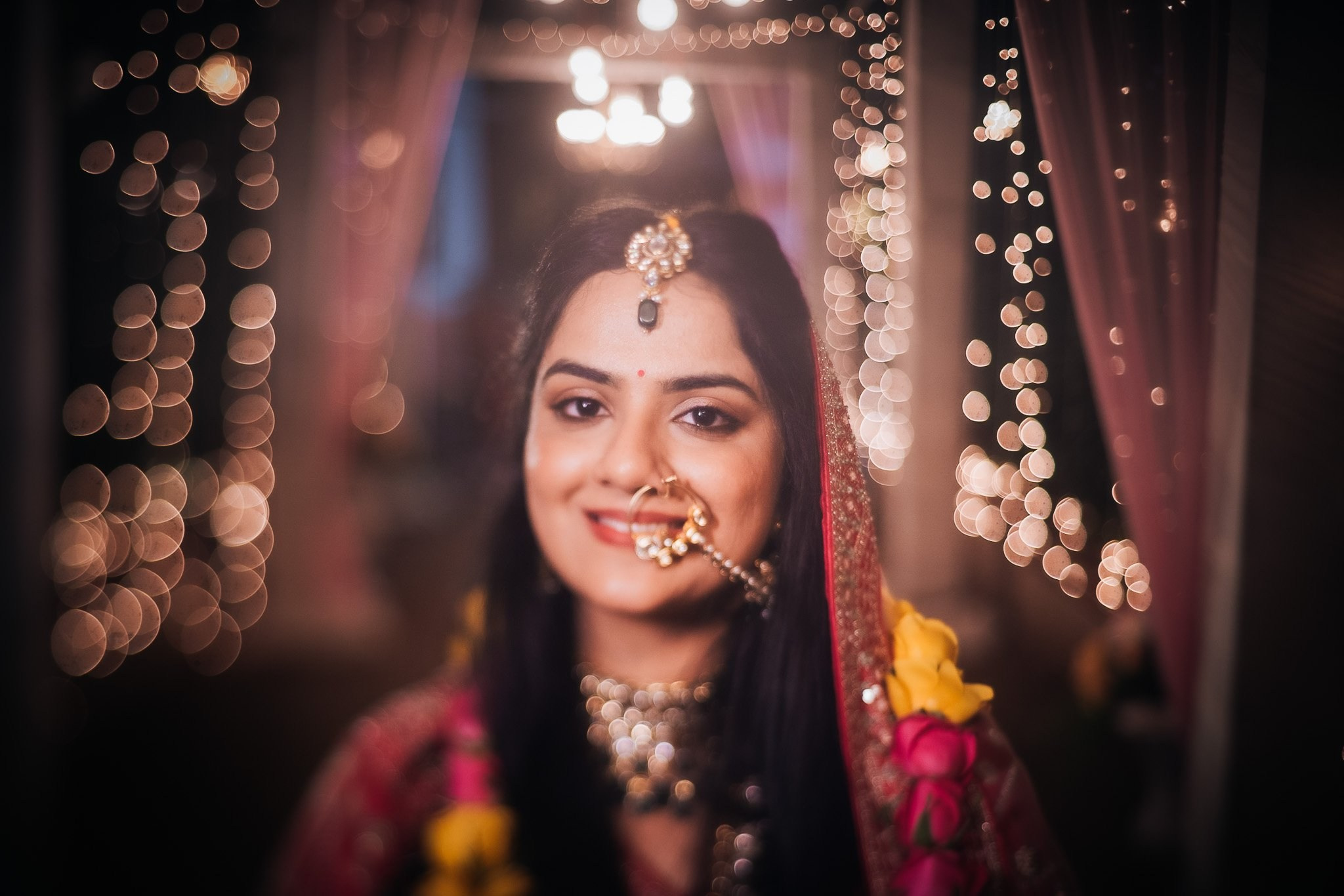 Telugu + Punjabi Fusion Wedding at Le Roma Gardenia resort, Bangalore, India