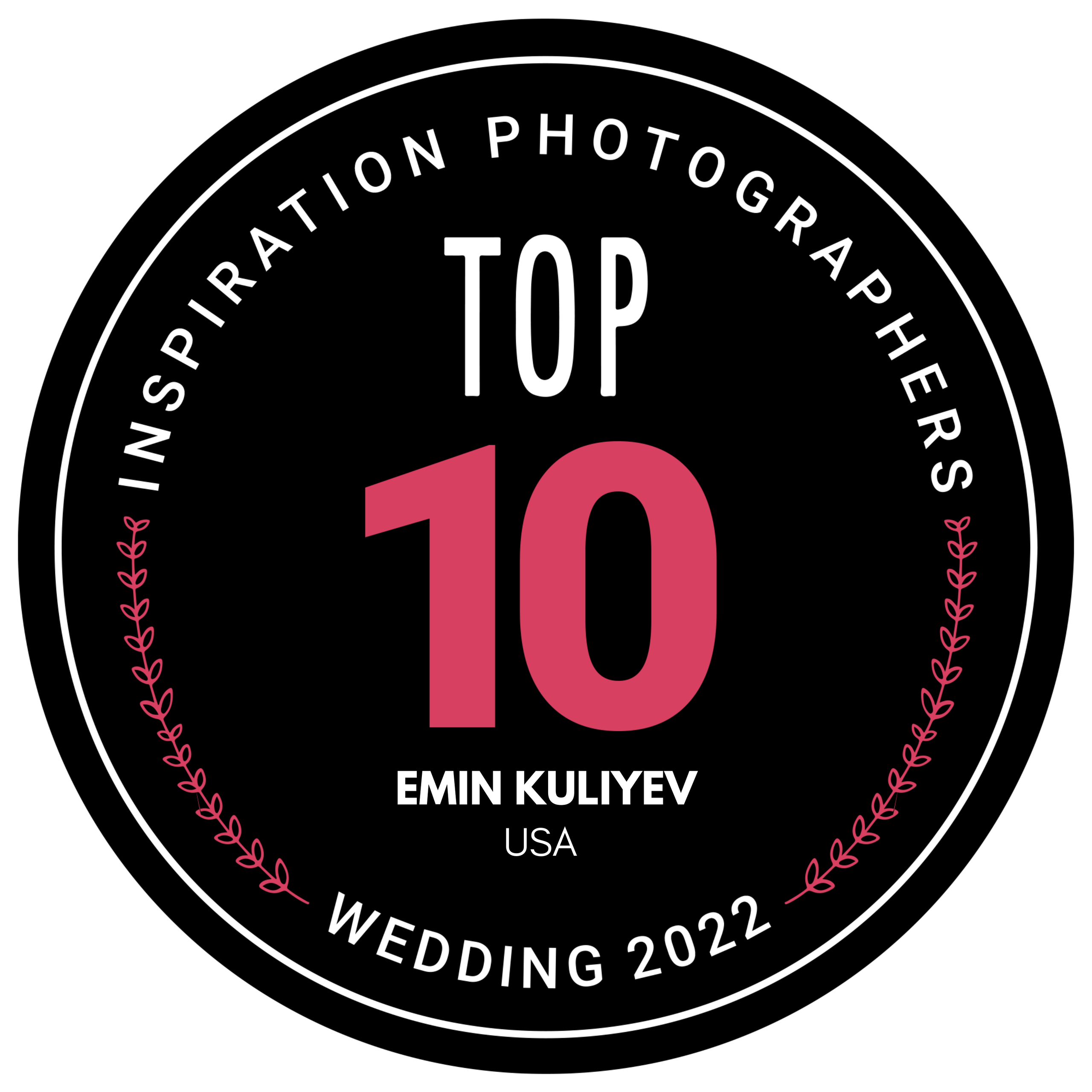 Top 10 Wedding Photographers by Inspiration Photographers. Emin Kuliyev — Award-Winning Wedding Photojournalist NYC & USA | Best Wedding Photographer Known for Candid, Timeless Moments