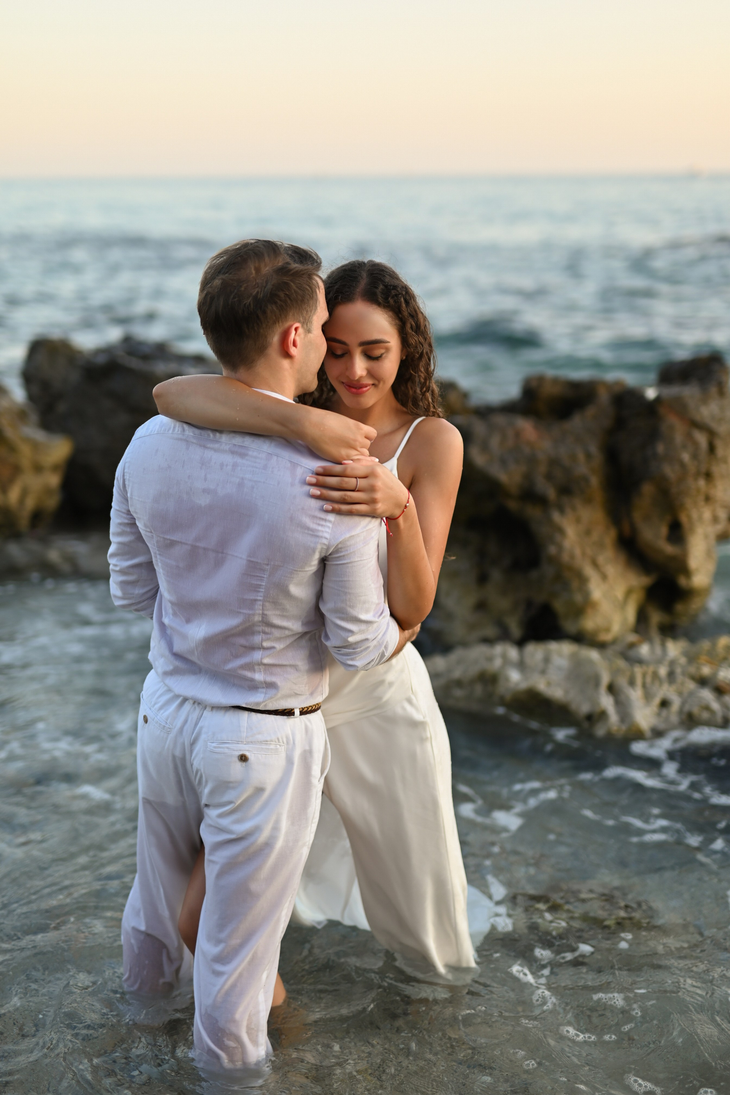 Love story на пляже Клеопатра. Photographer in Alanya, Side, Manavgat. Türkiye