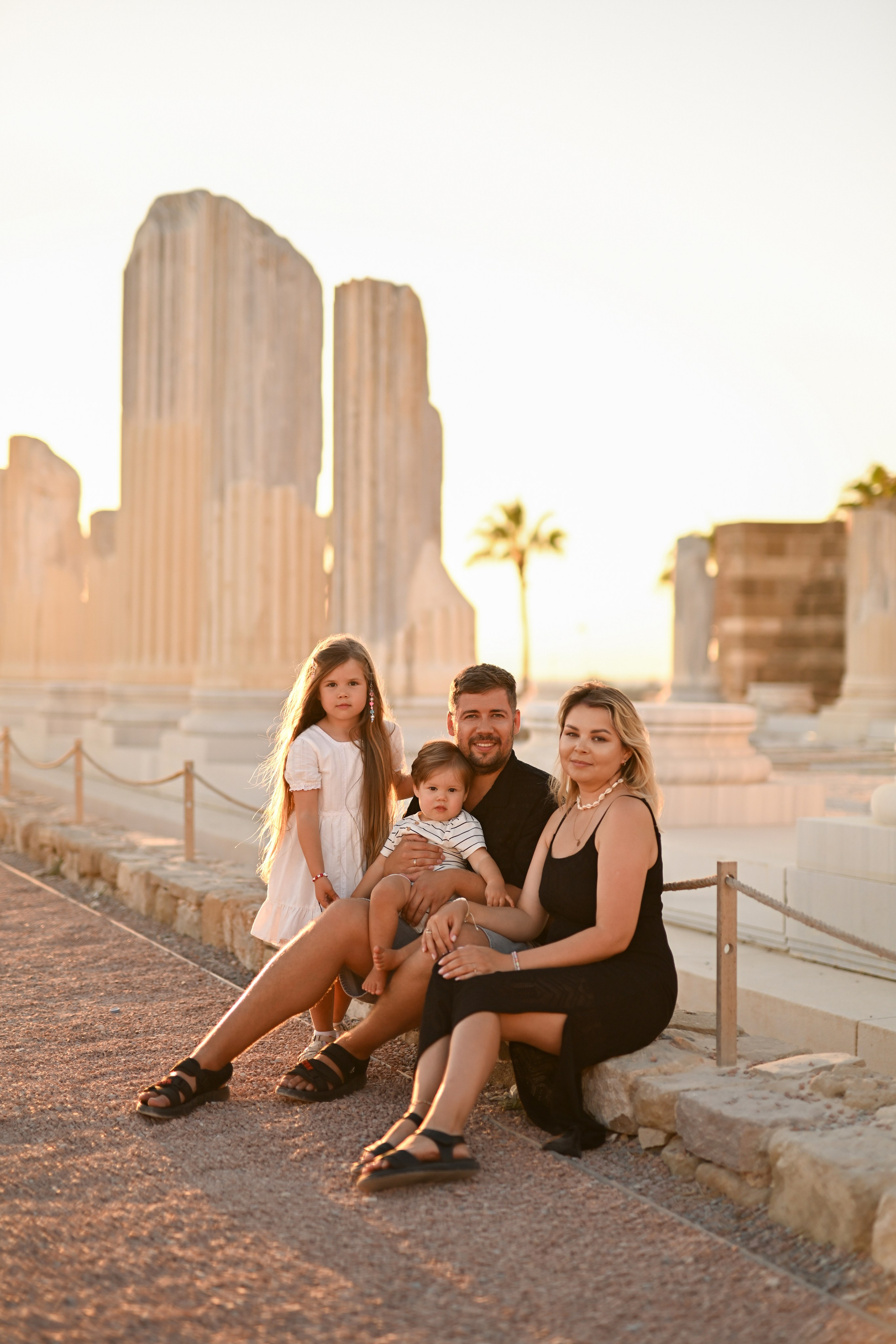 Семейные съемки в античном Сиде. Photographer in Alanya, Side, Manavgat. Türkiye