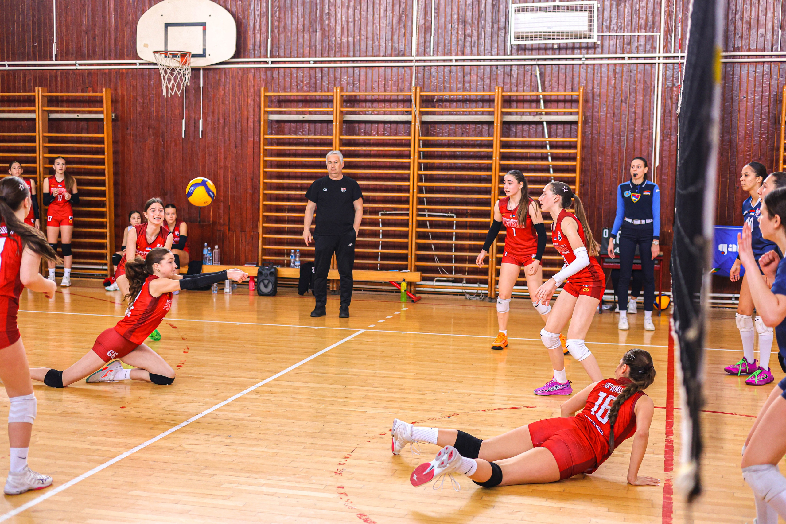 Odbojka 22.03.  Radnicki KG — BlockVolley JAG. Foto Simic Jagodina