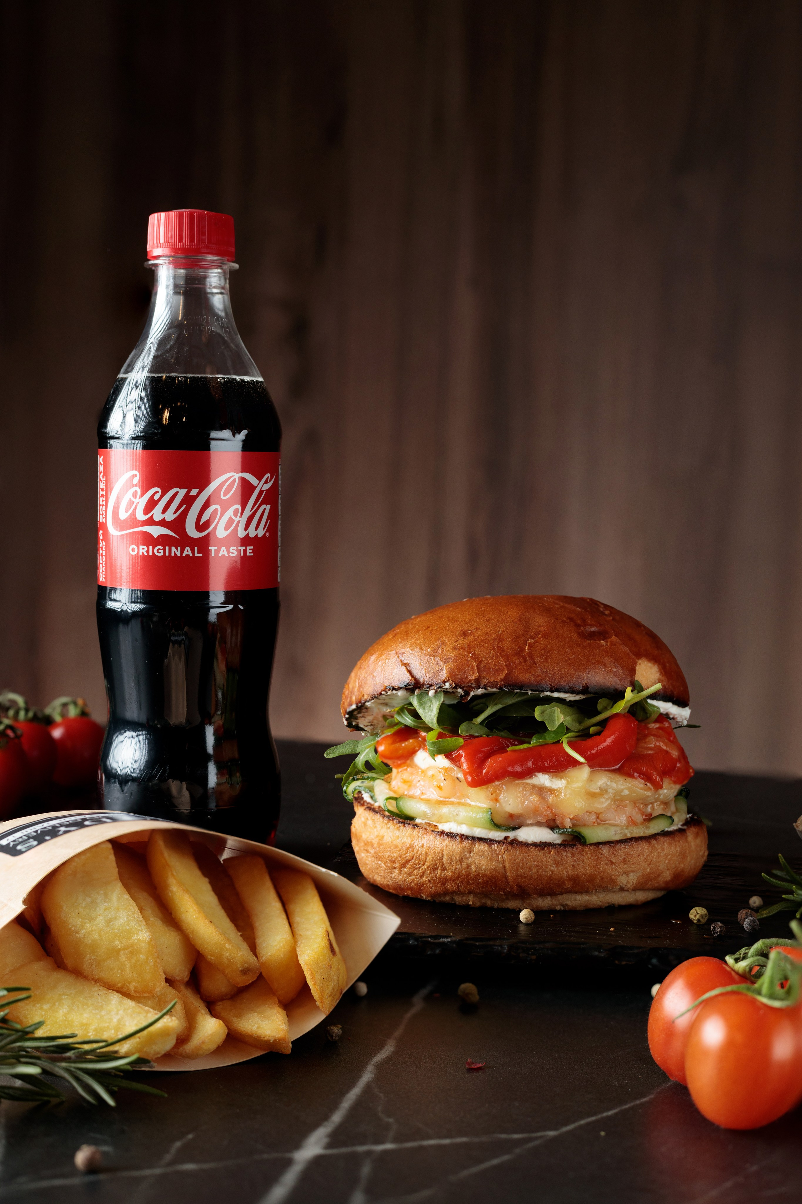 Burger menu. Captured by Hallovud