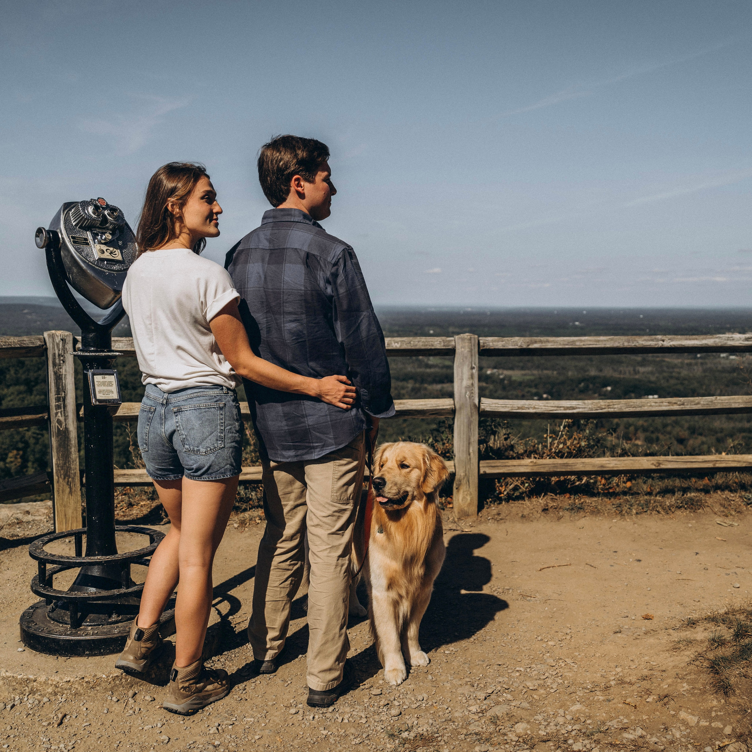 Classic family portrait captured at Tatcher State Park in Schenectady New York