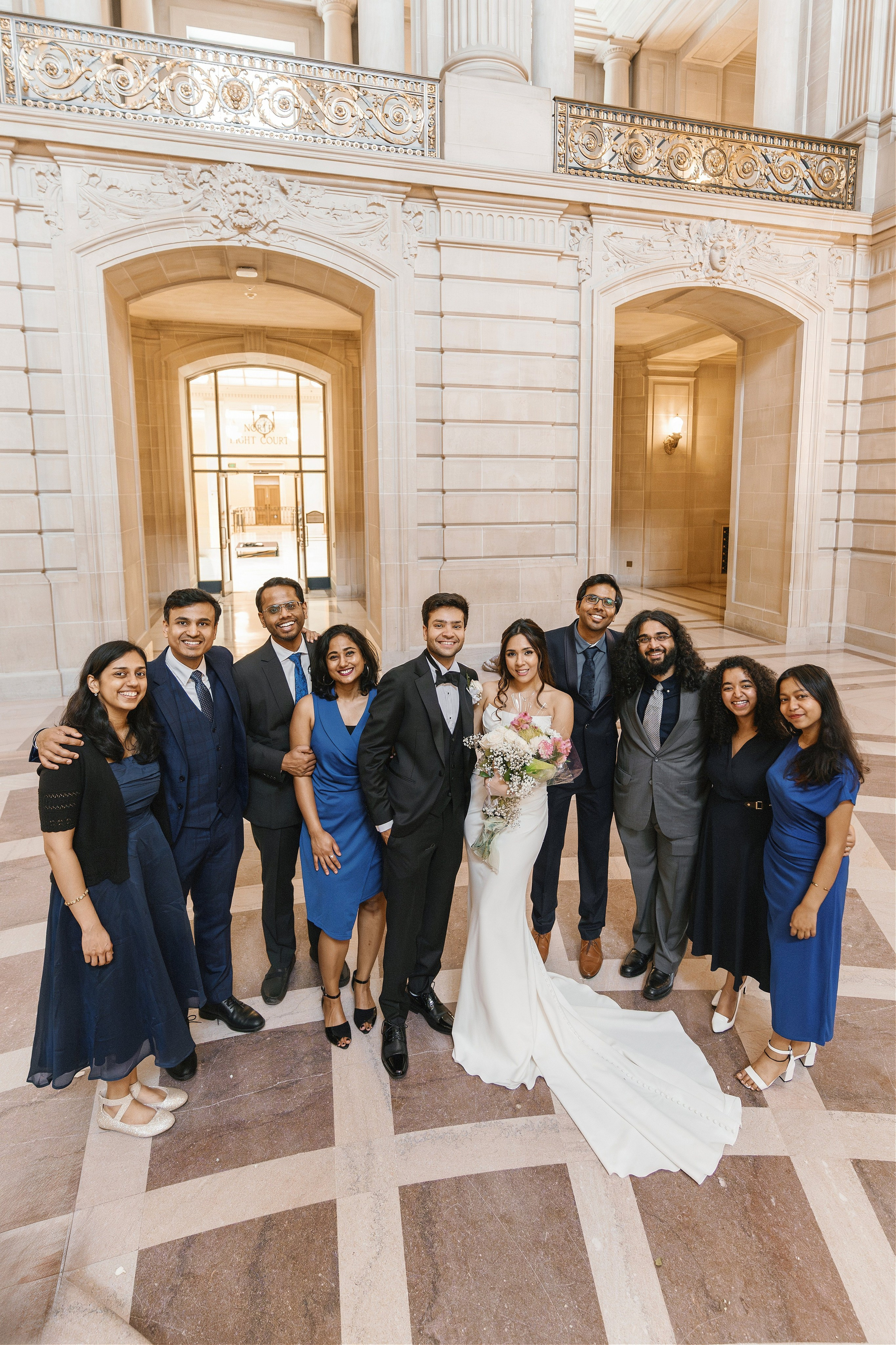 San Francisco City Hall Wedding. Wedding Photography & Videography Team in California, Los Angeles, San Francisco, San Diego and Travel