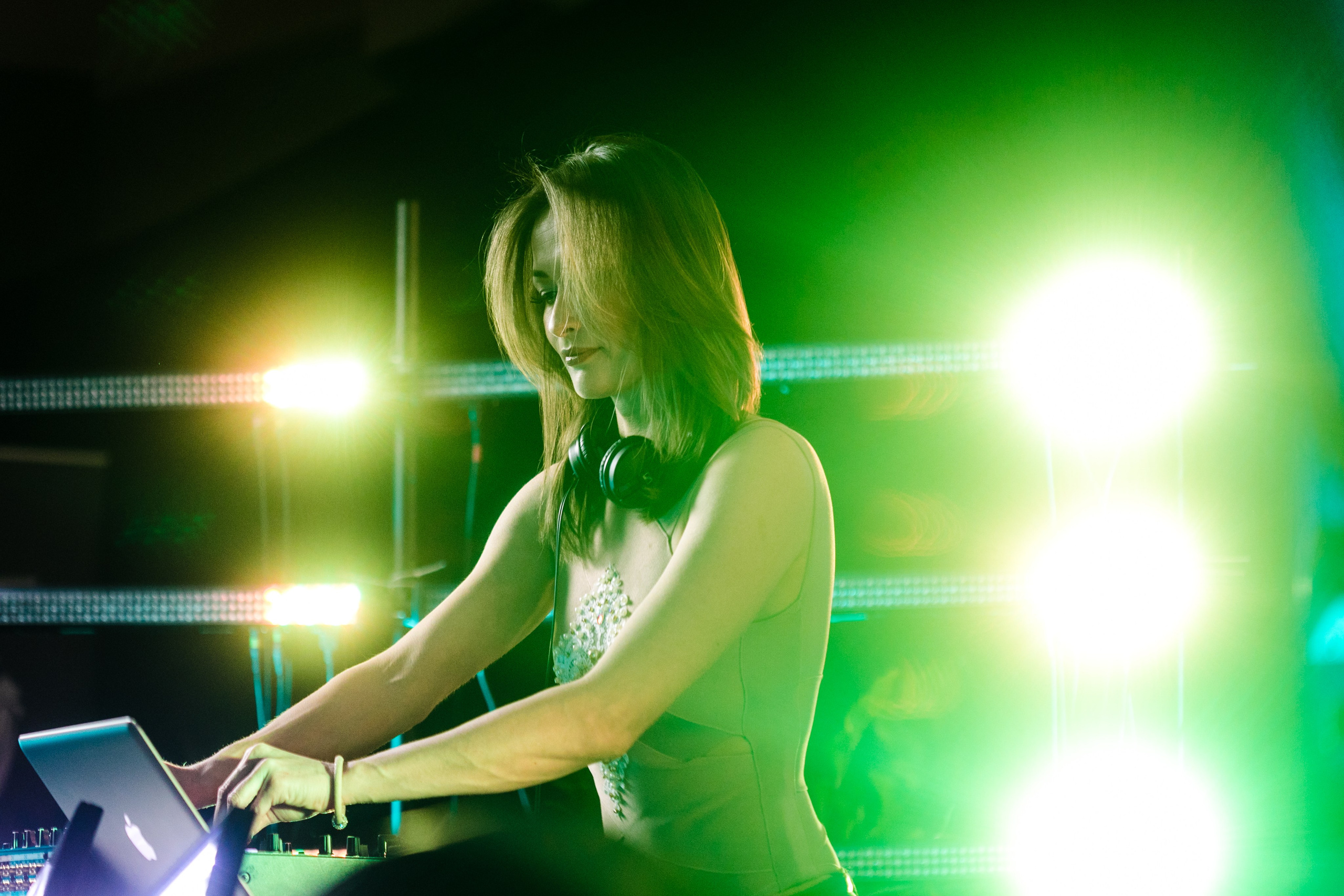 Afterglow DJ woman day, 2021. Sandra Garanca Portrait and event photographer