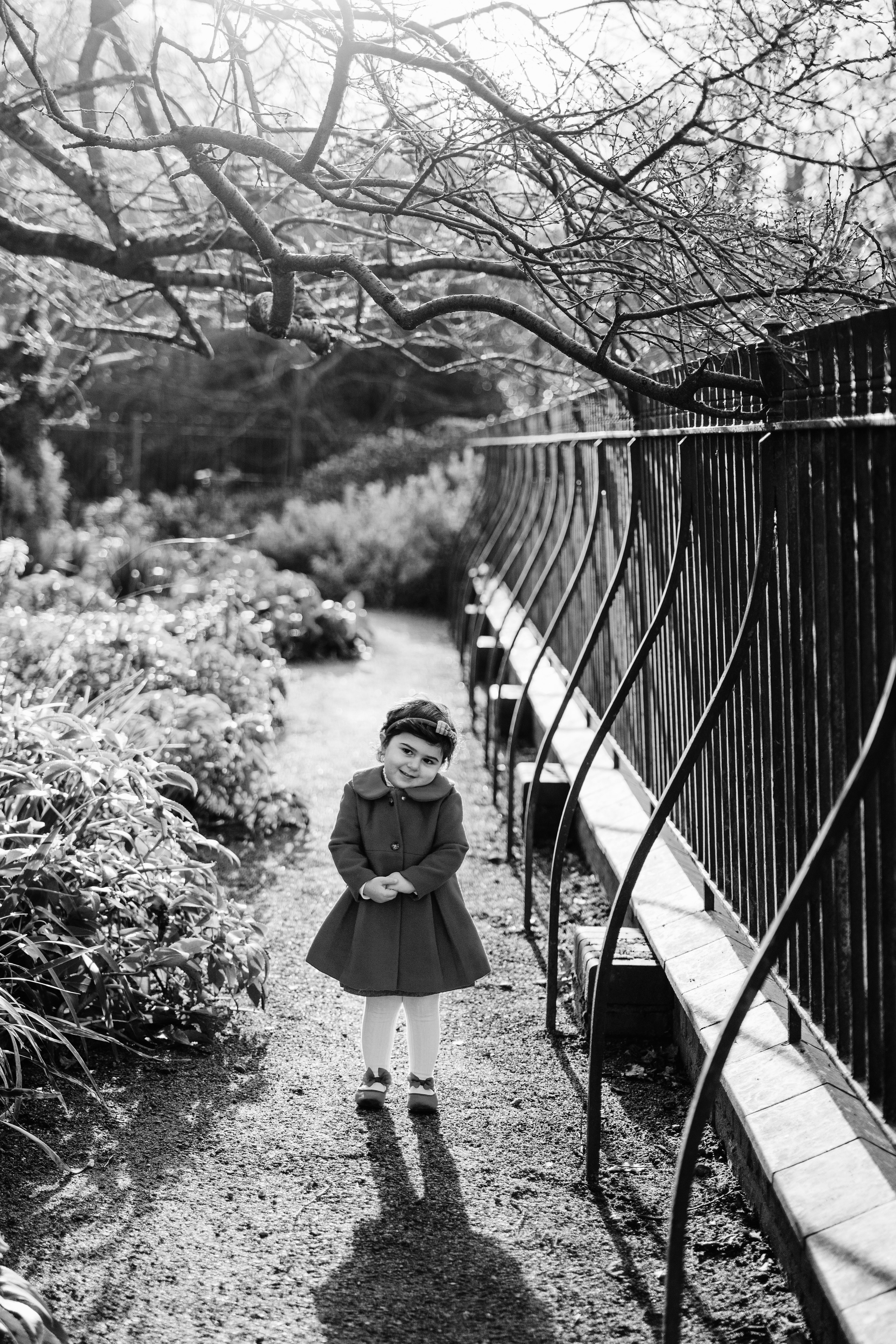 Сhild photoshoot in London’s The Hill Garden and Pergola. Wedding and family photographer in London