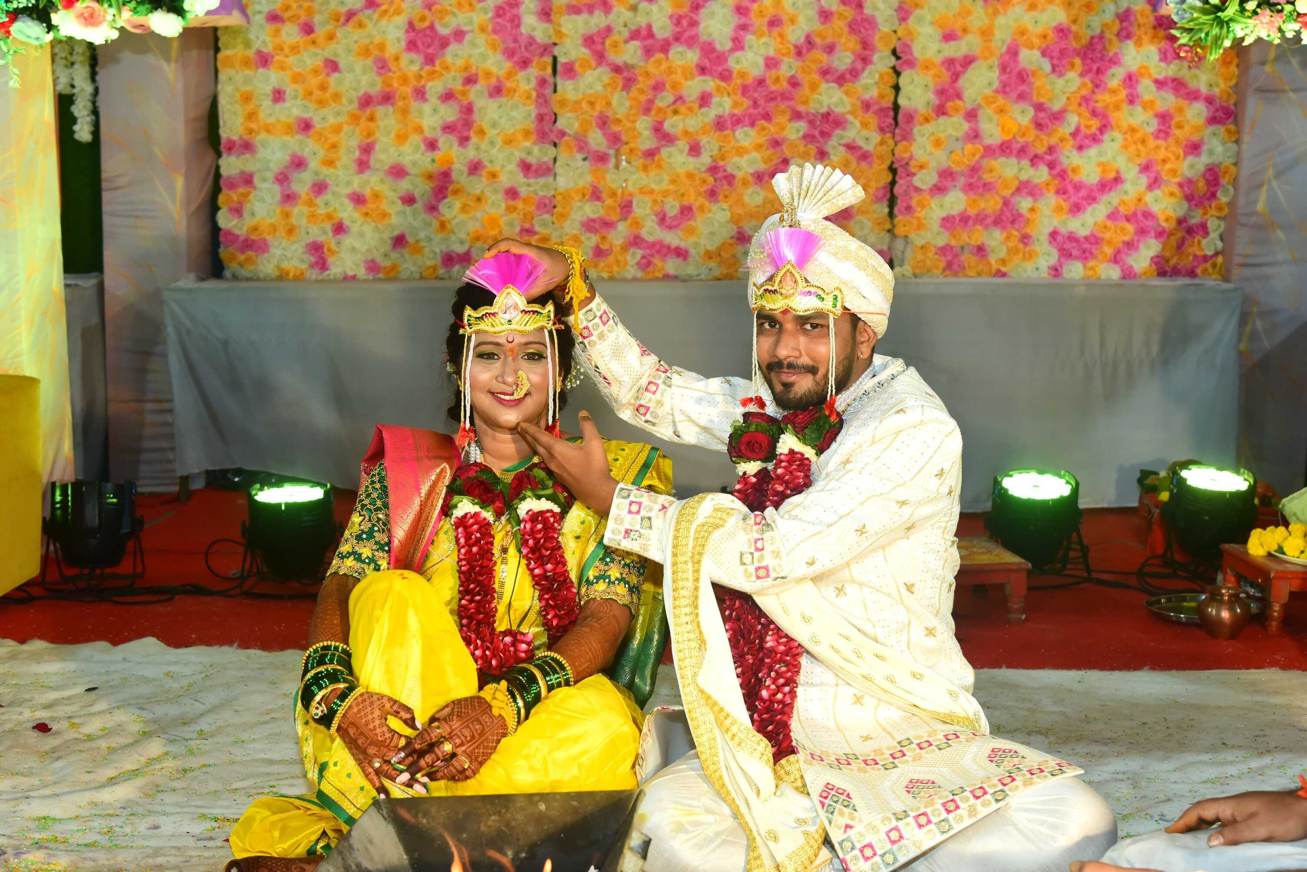 Divya weds Siddhesh. “Ajay Digital Photo Studio — Capturing Timeless Wedding Moments”