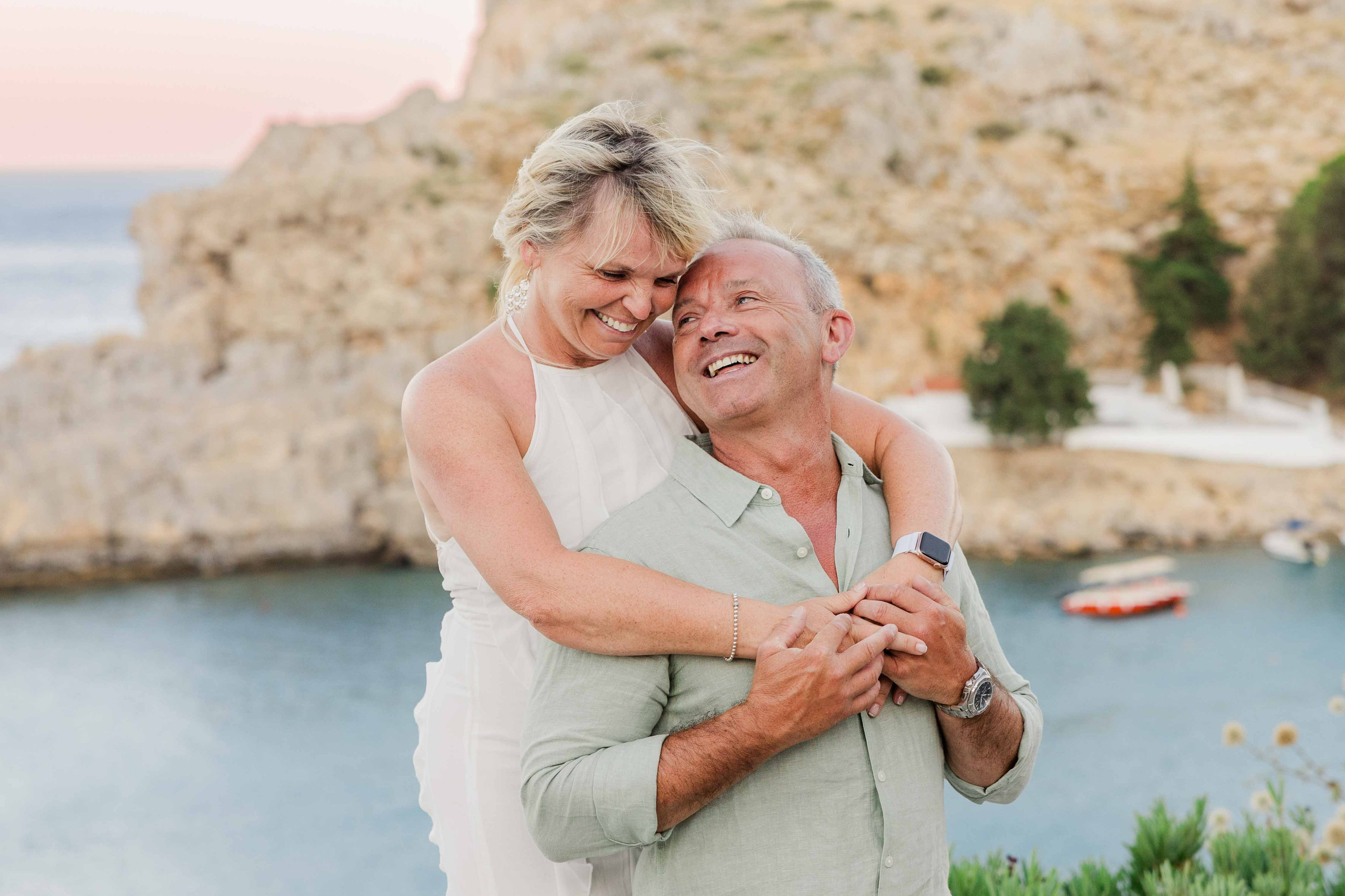 A walk to Lindos with Rob & Louise!. Photography in Rhodes