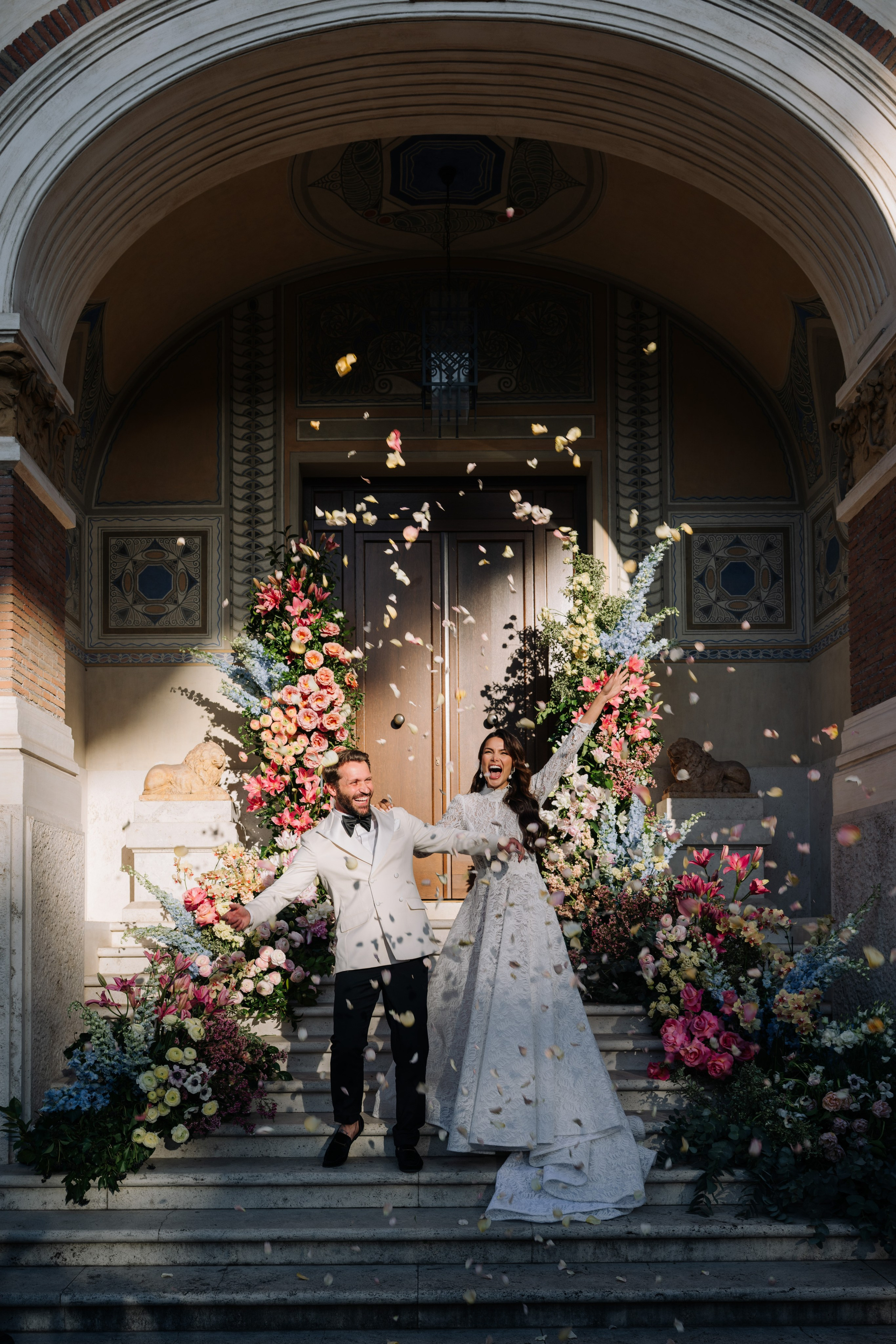 Elopement Wedding at Villa Clara, Rome — Luxury Romance in the Heart of Italy