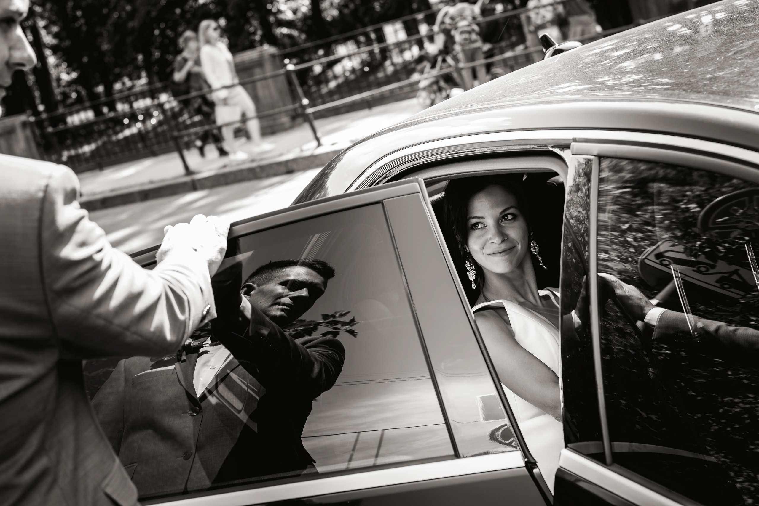 Свадебная фотосессия love story молодоженов