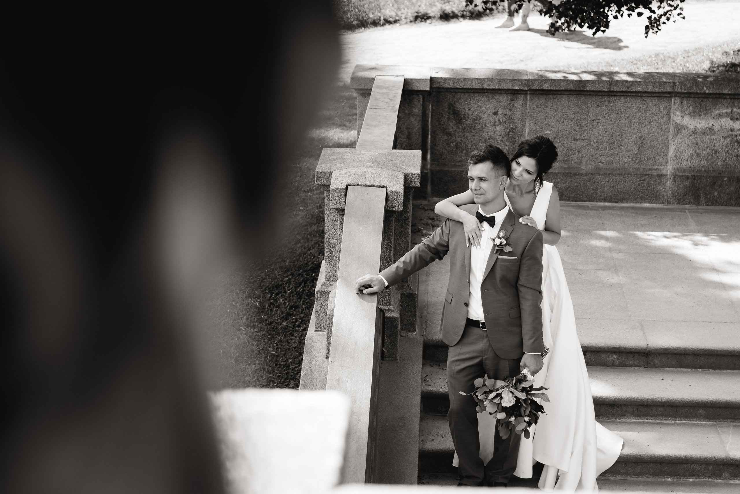 Свадебная фотосессия love story молодоженов