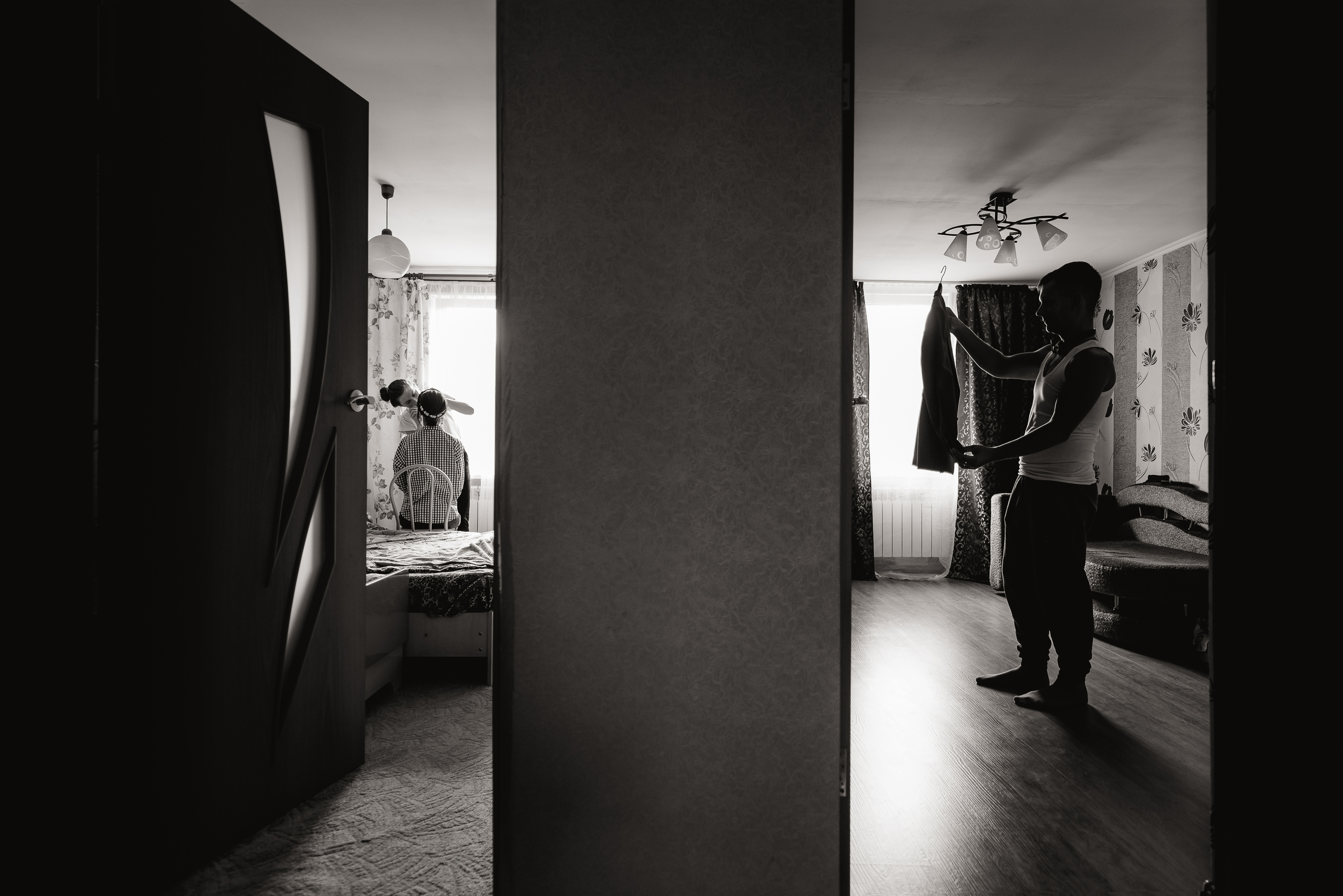 Свадебная фотосессия love story молодоженов