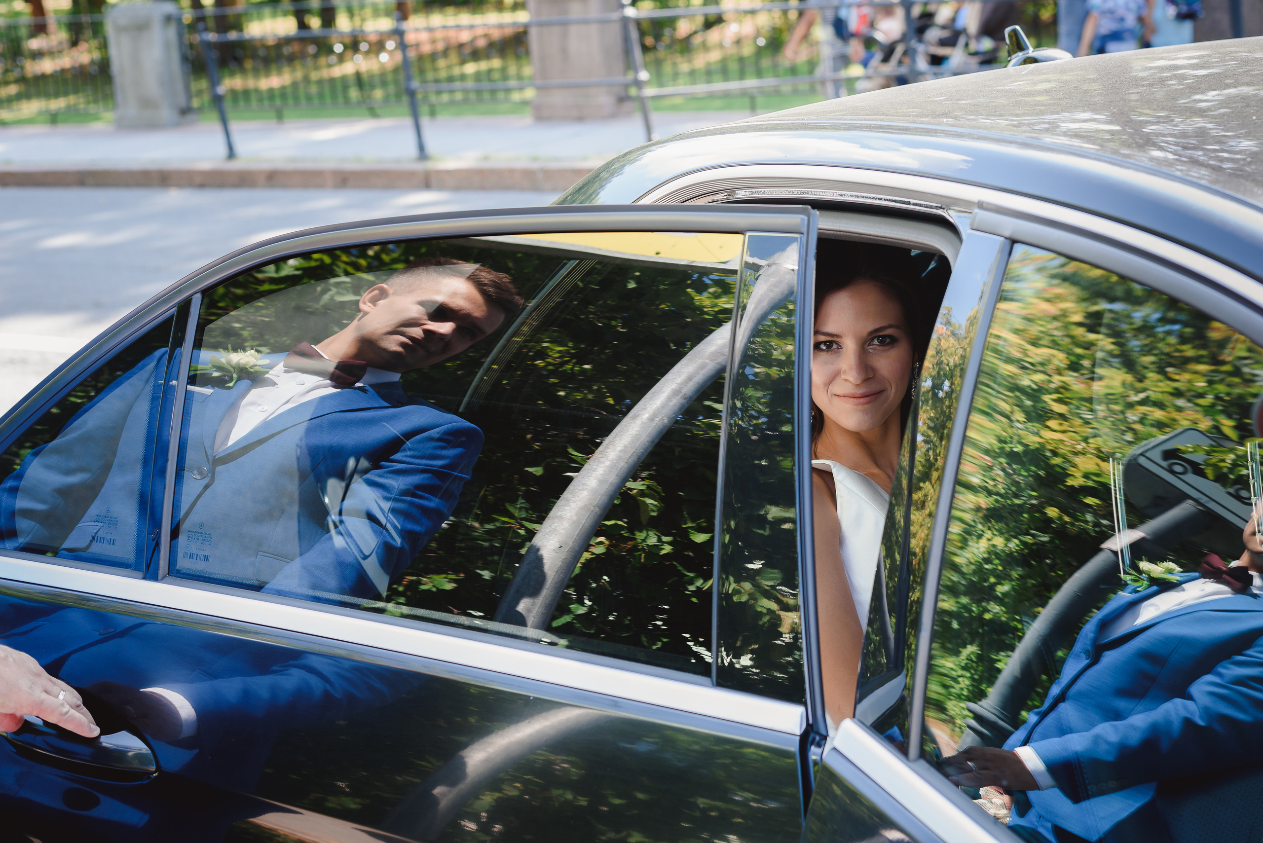 Свадебная фотосессия love story молодоженов