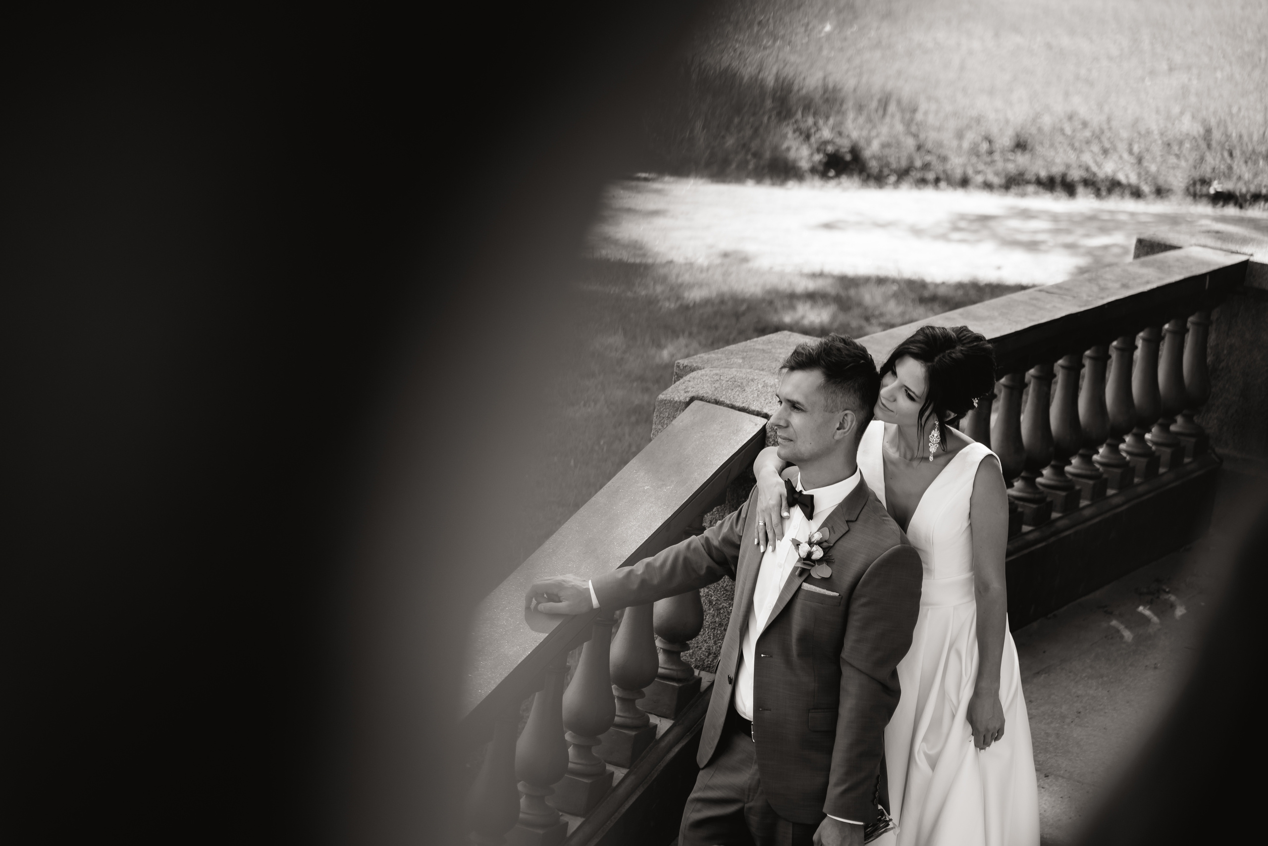 Свадебная фотосессия love story молодоженов