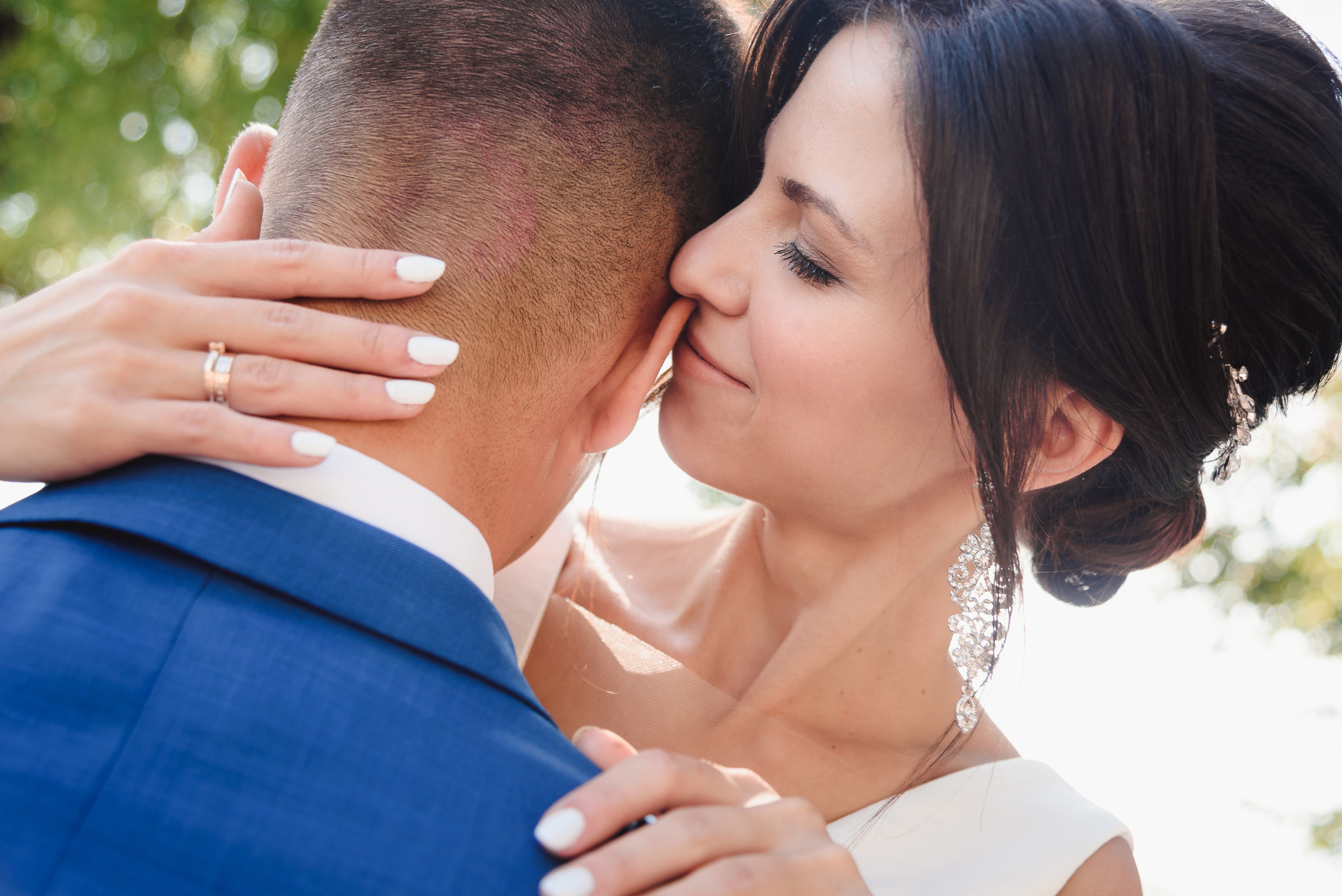 Свадебная фотосессия love story молодоженов