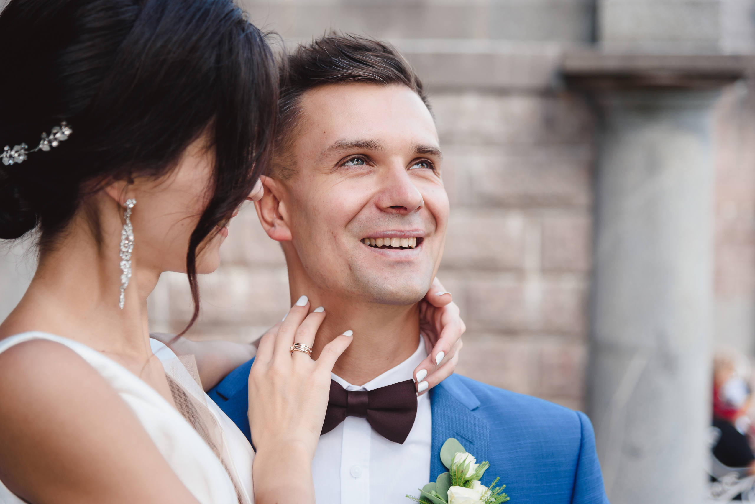 Свадебная фотосессия love story молодоженов