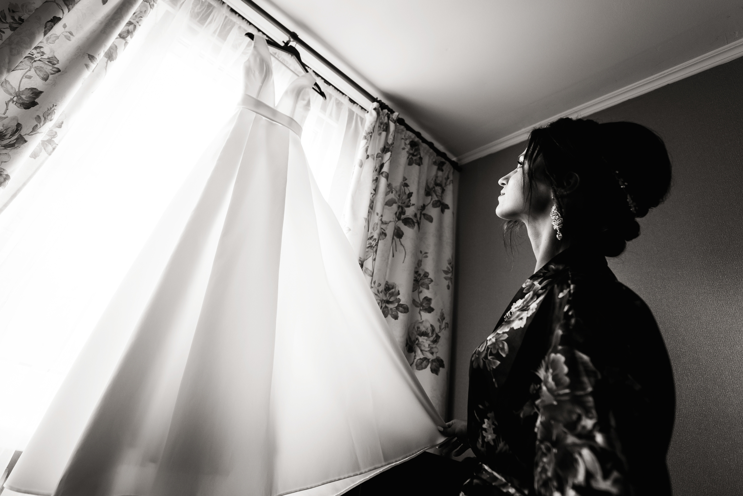 Свадебная фотосессия love story молодоженов