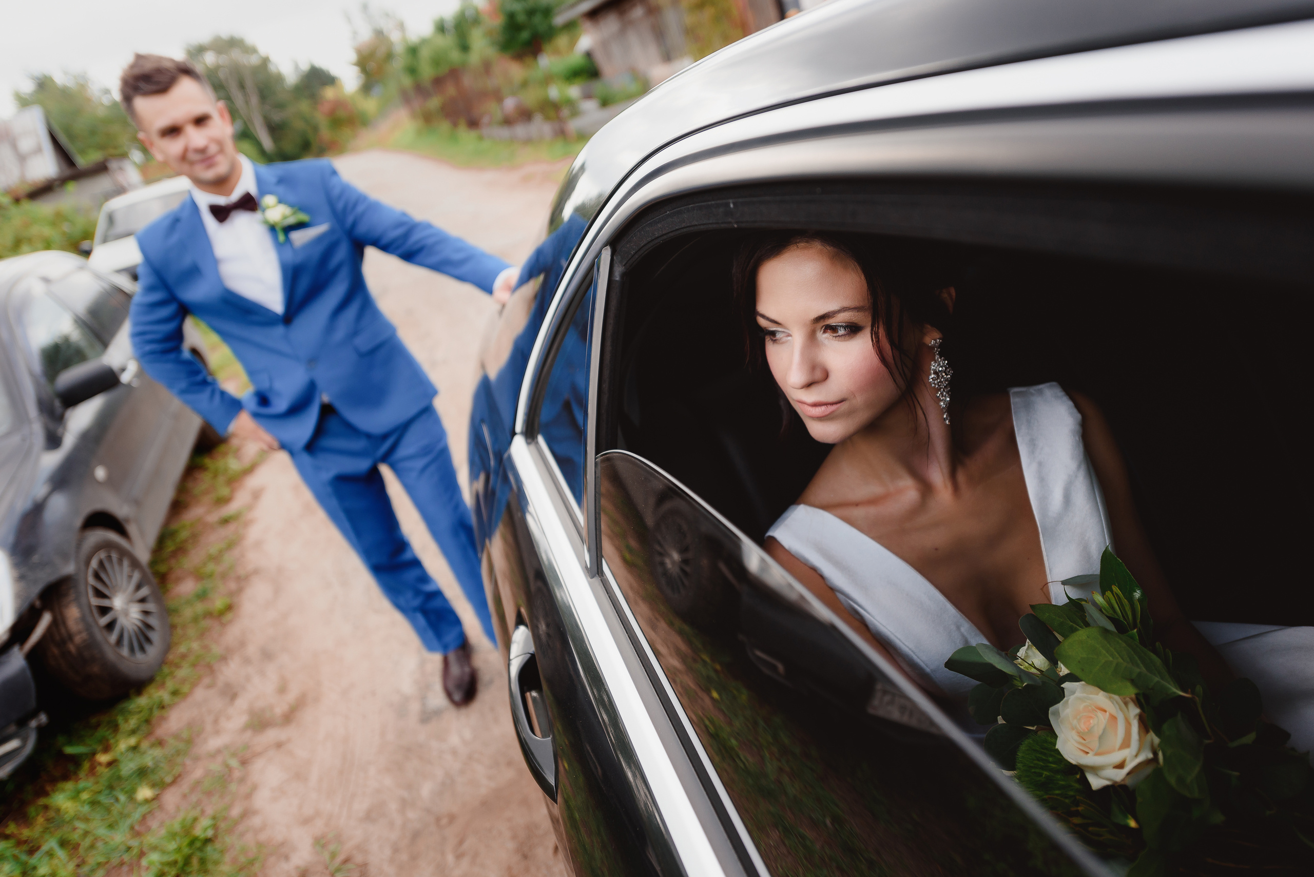 Свадебная фотосессия love story молодоженов