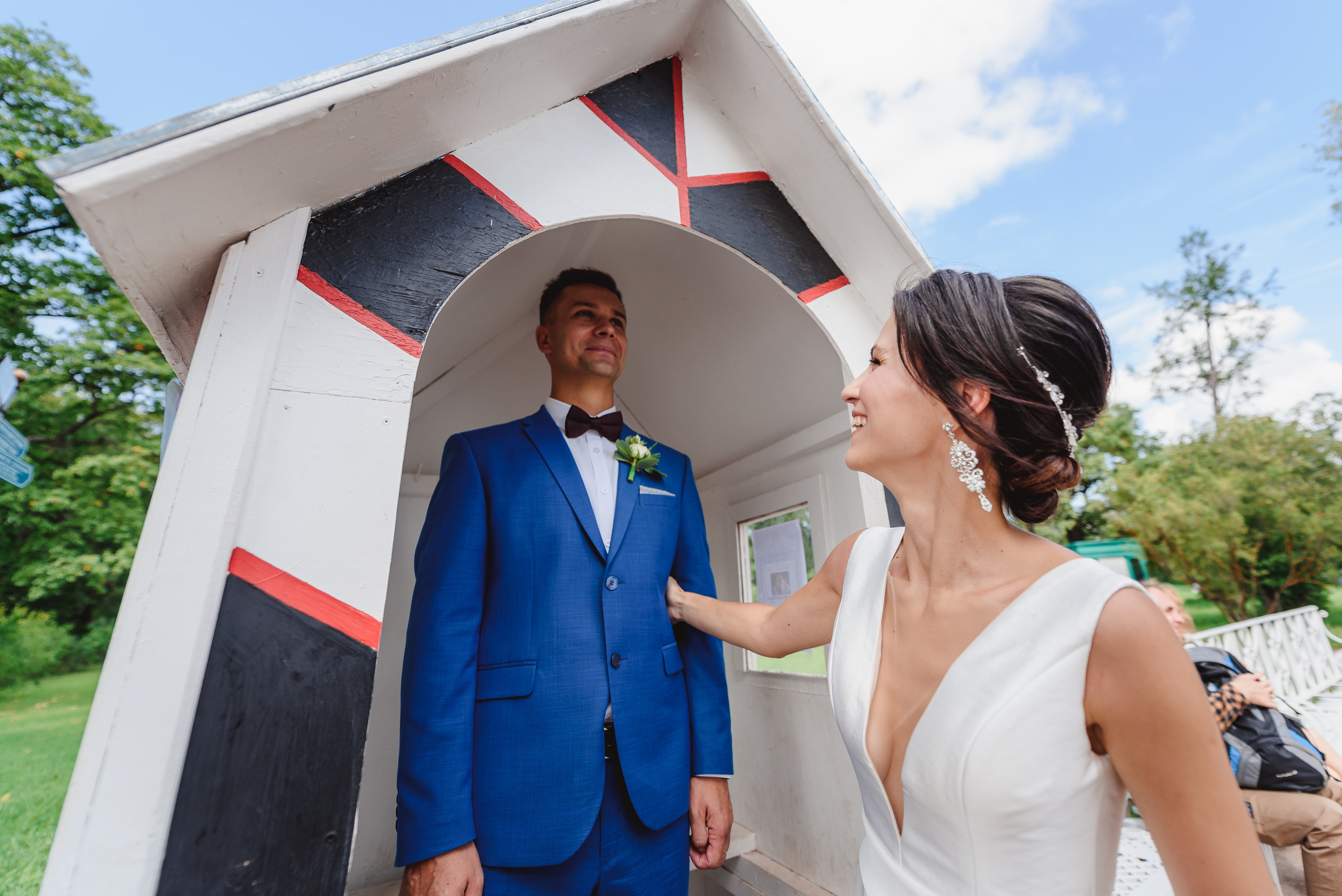 Свадебная фотосессия love story молодоженов