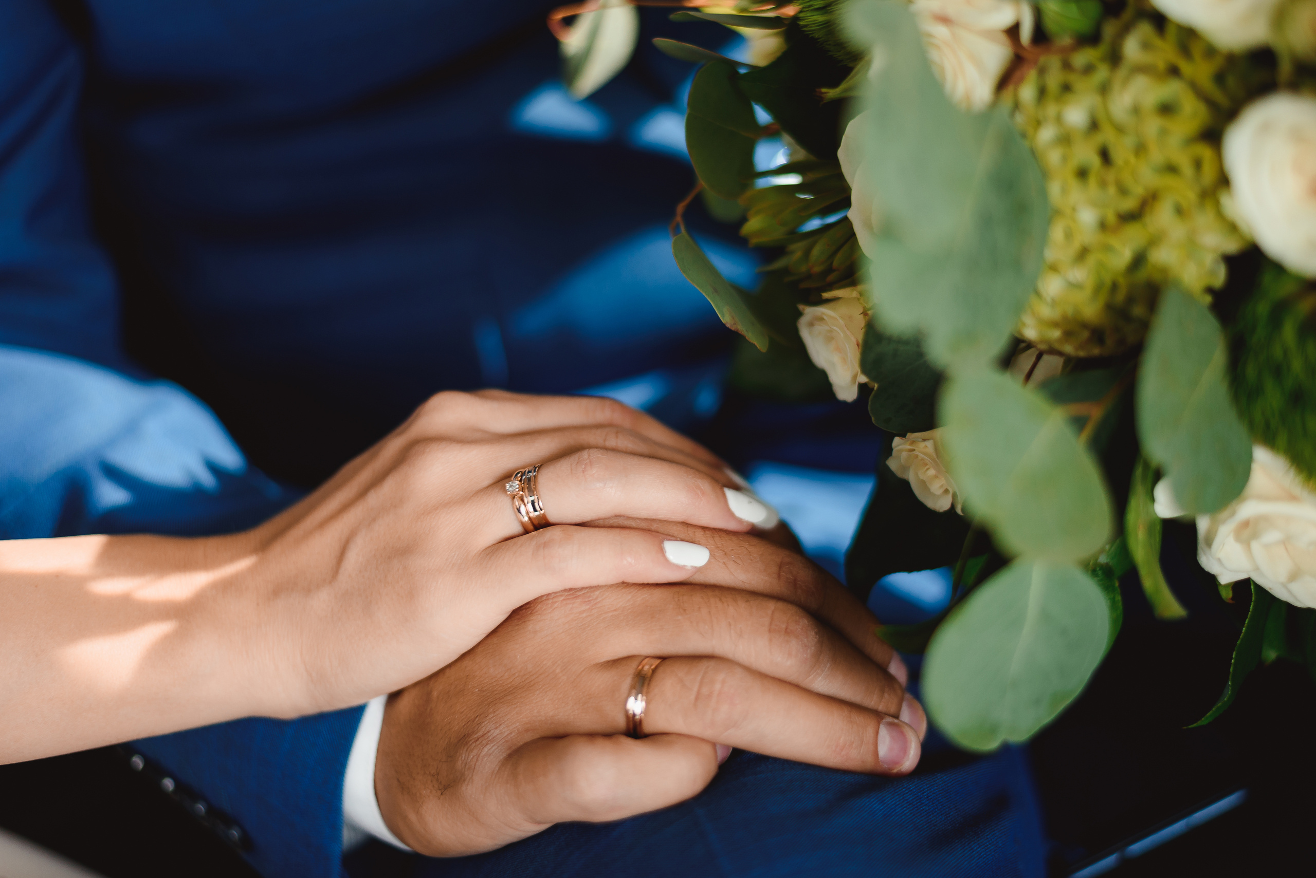 Свадебная фотосессия love story молодоженов