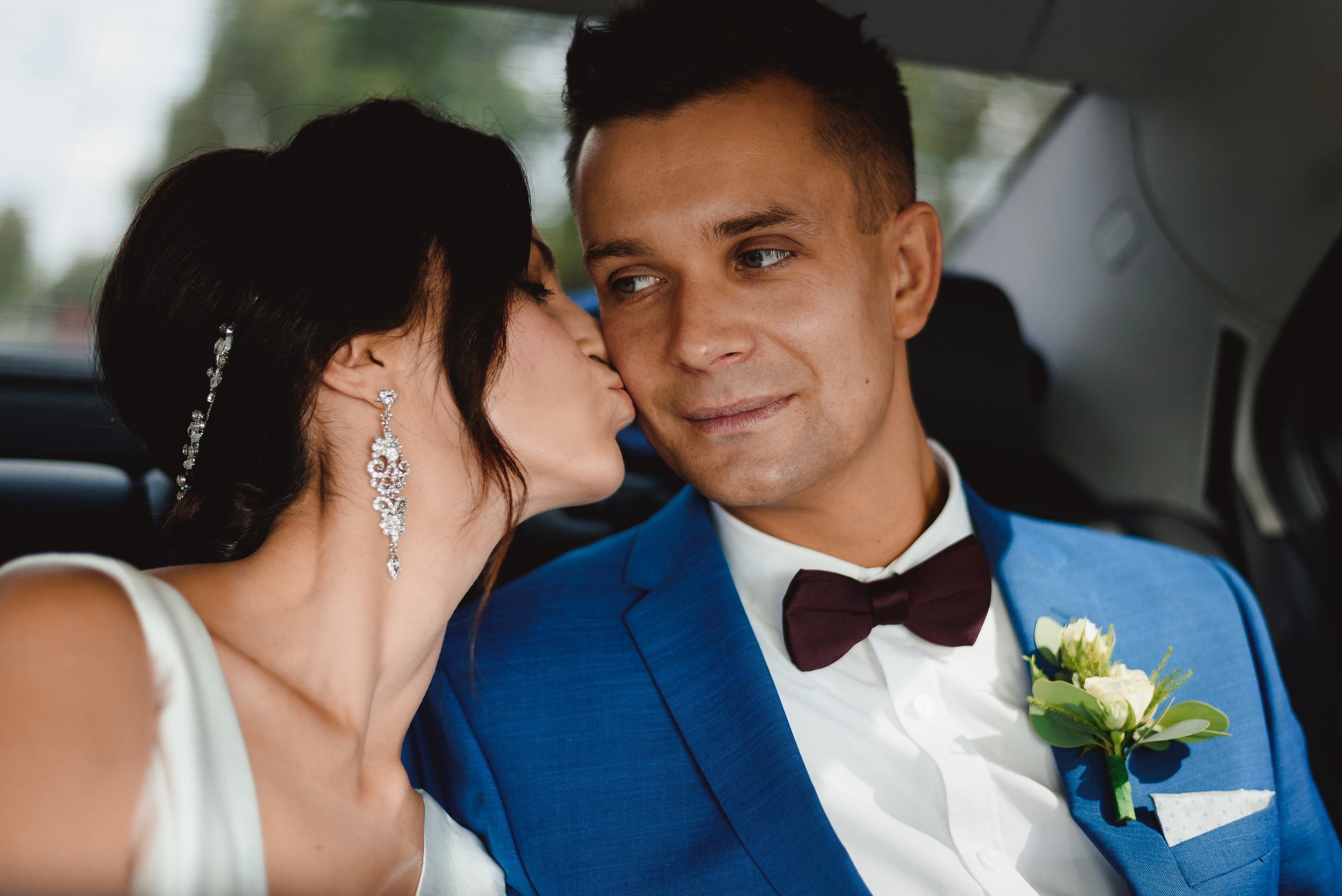 Свадебная фотосессия love story молодоженов