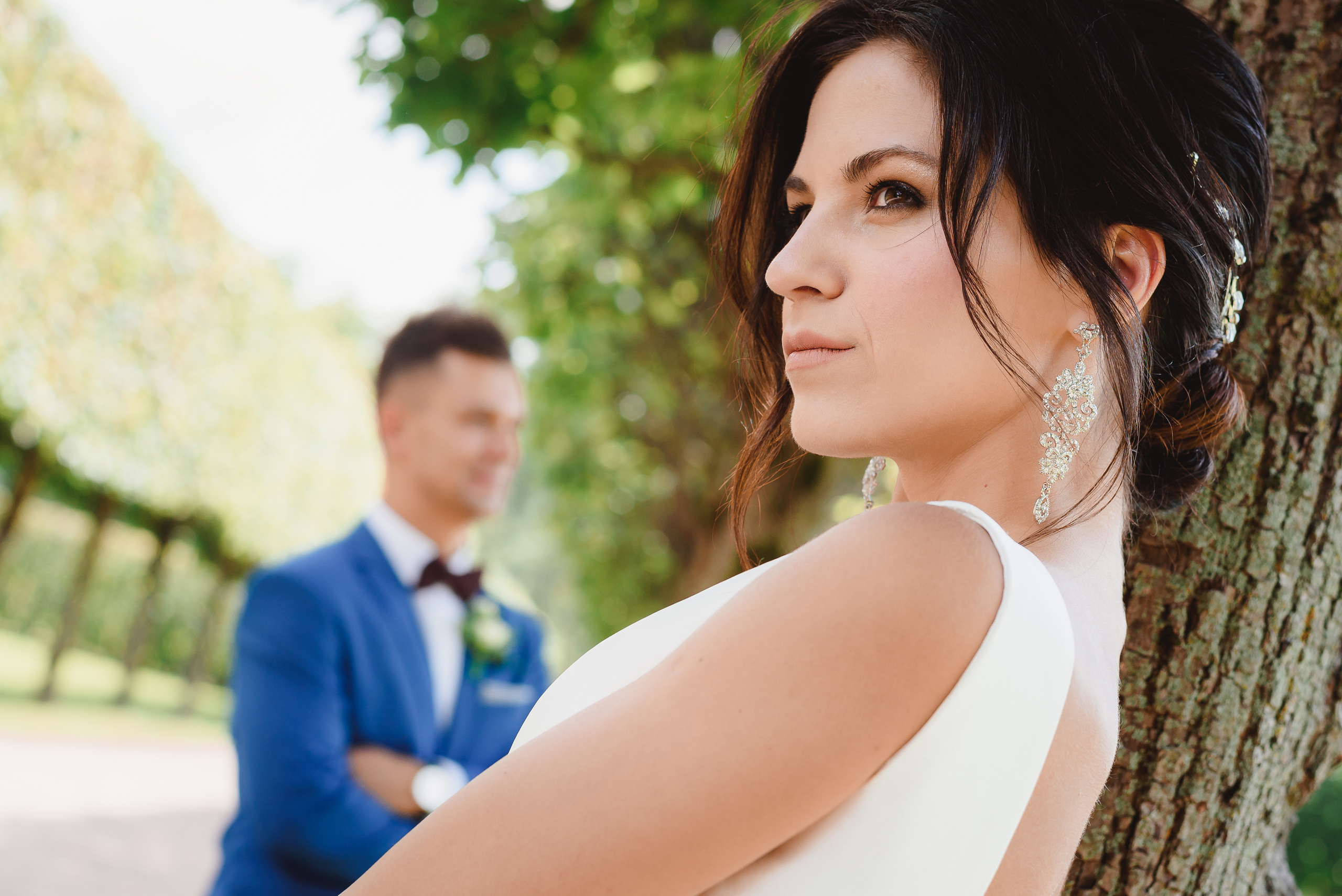 Свадебная фотосессия love story молодоженов