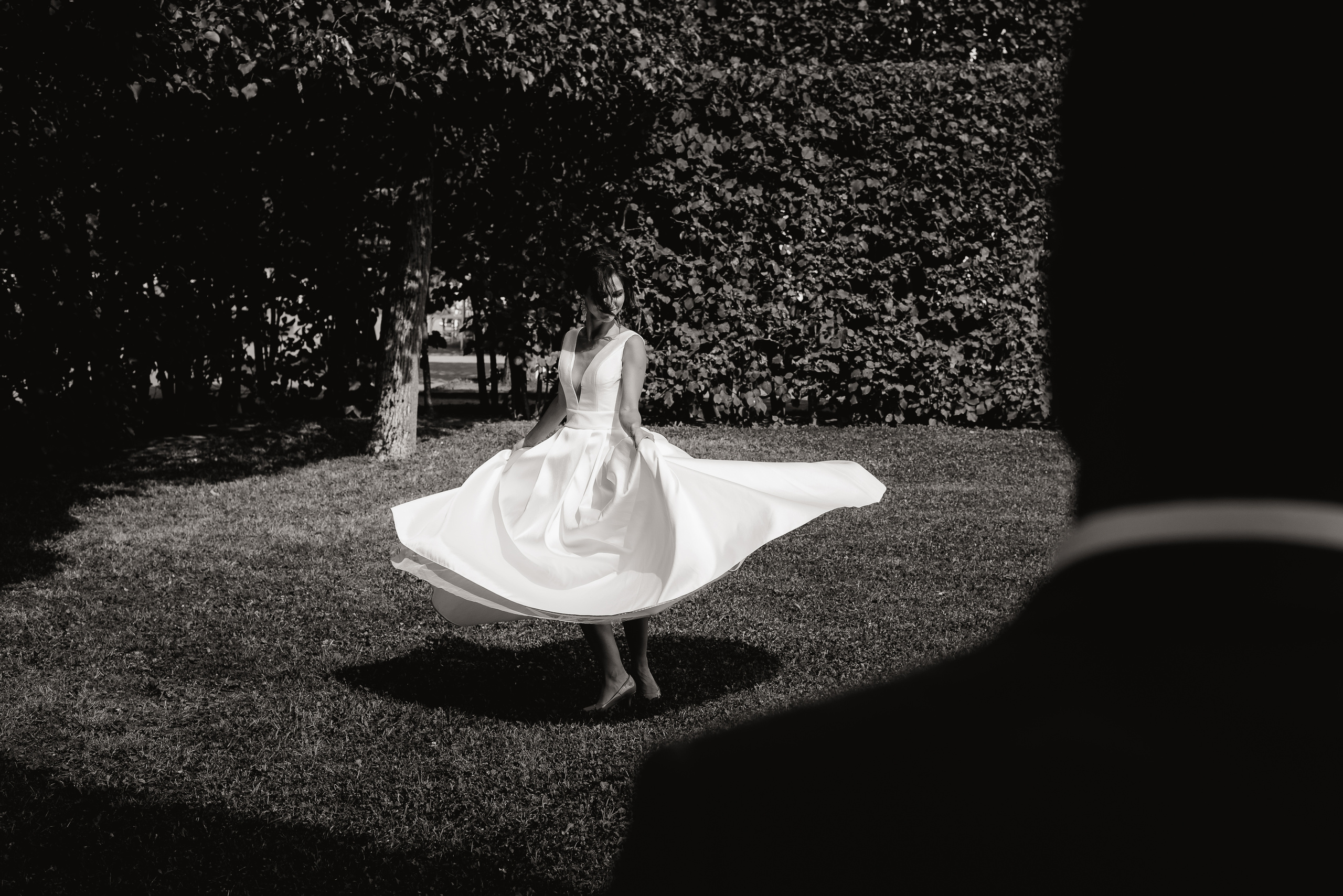 Свадебная фотосессия love story молодоженов