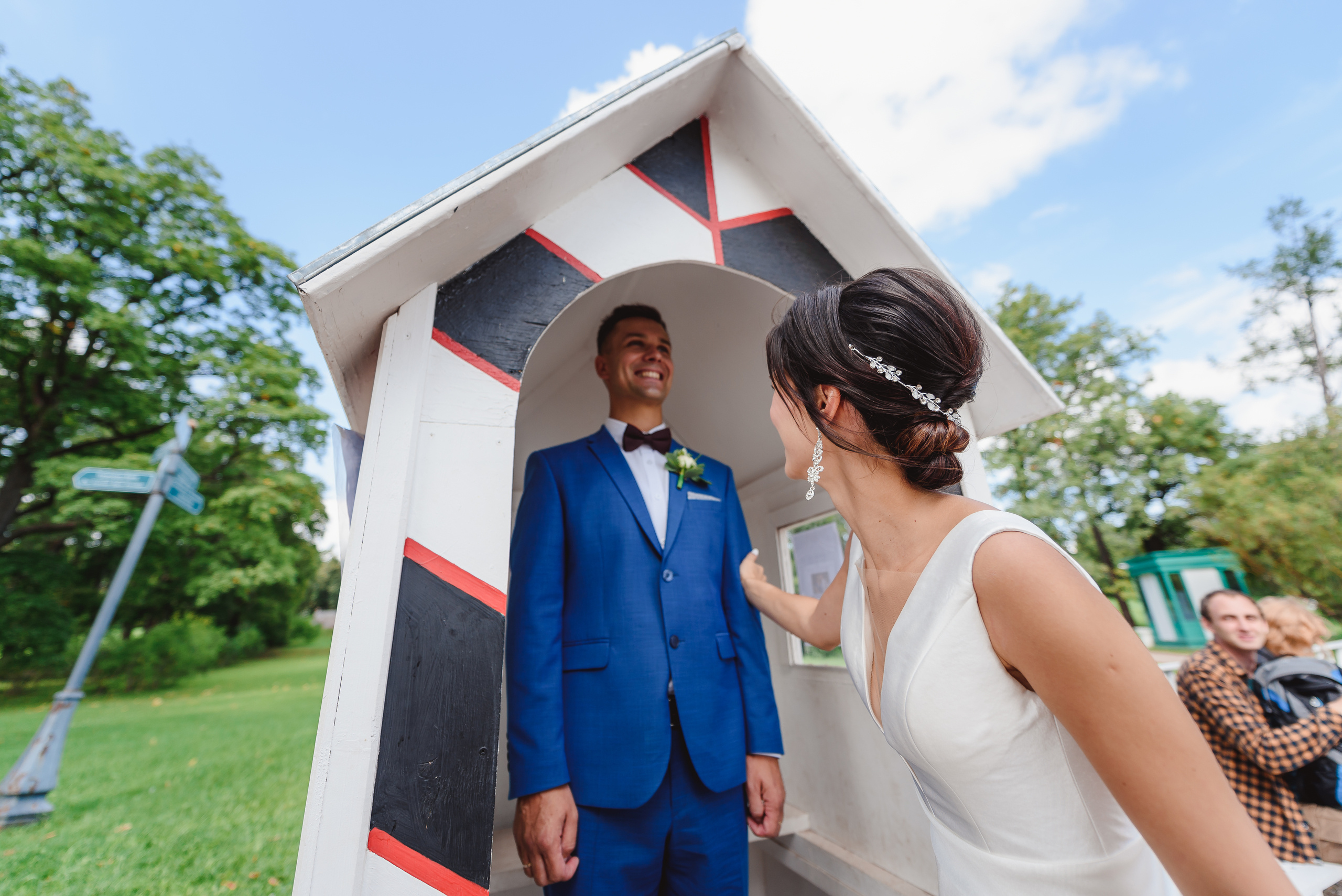 Свадебная фотосессия love story молодоженов