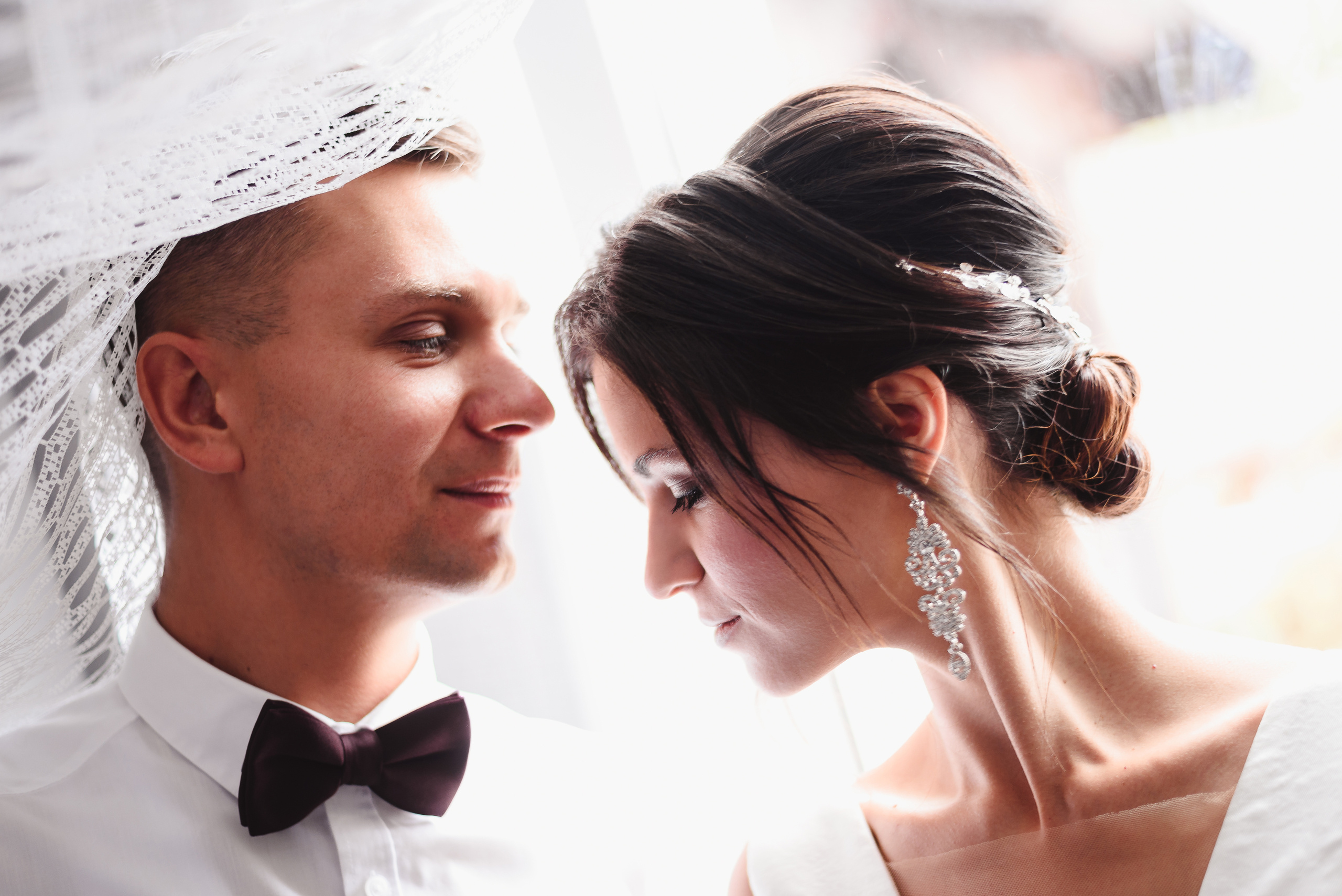 Свадебная фотосессия love story молодоженов