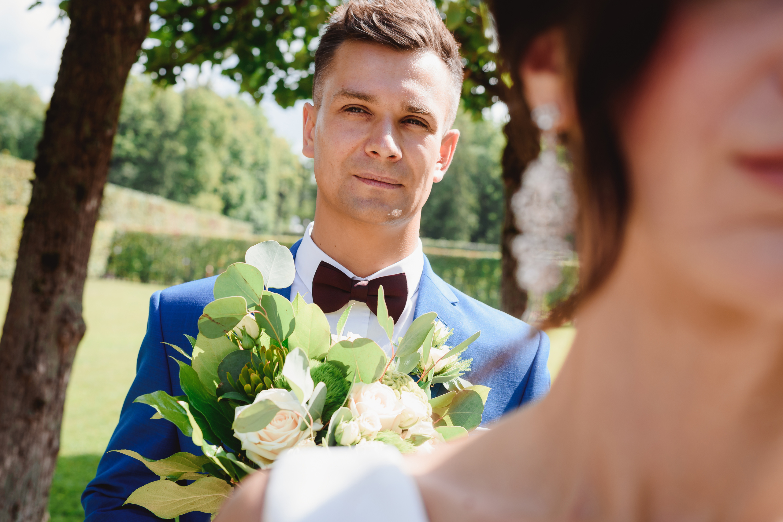 Свадебная фотосессия love story молодоженов