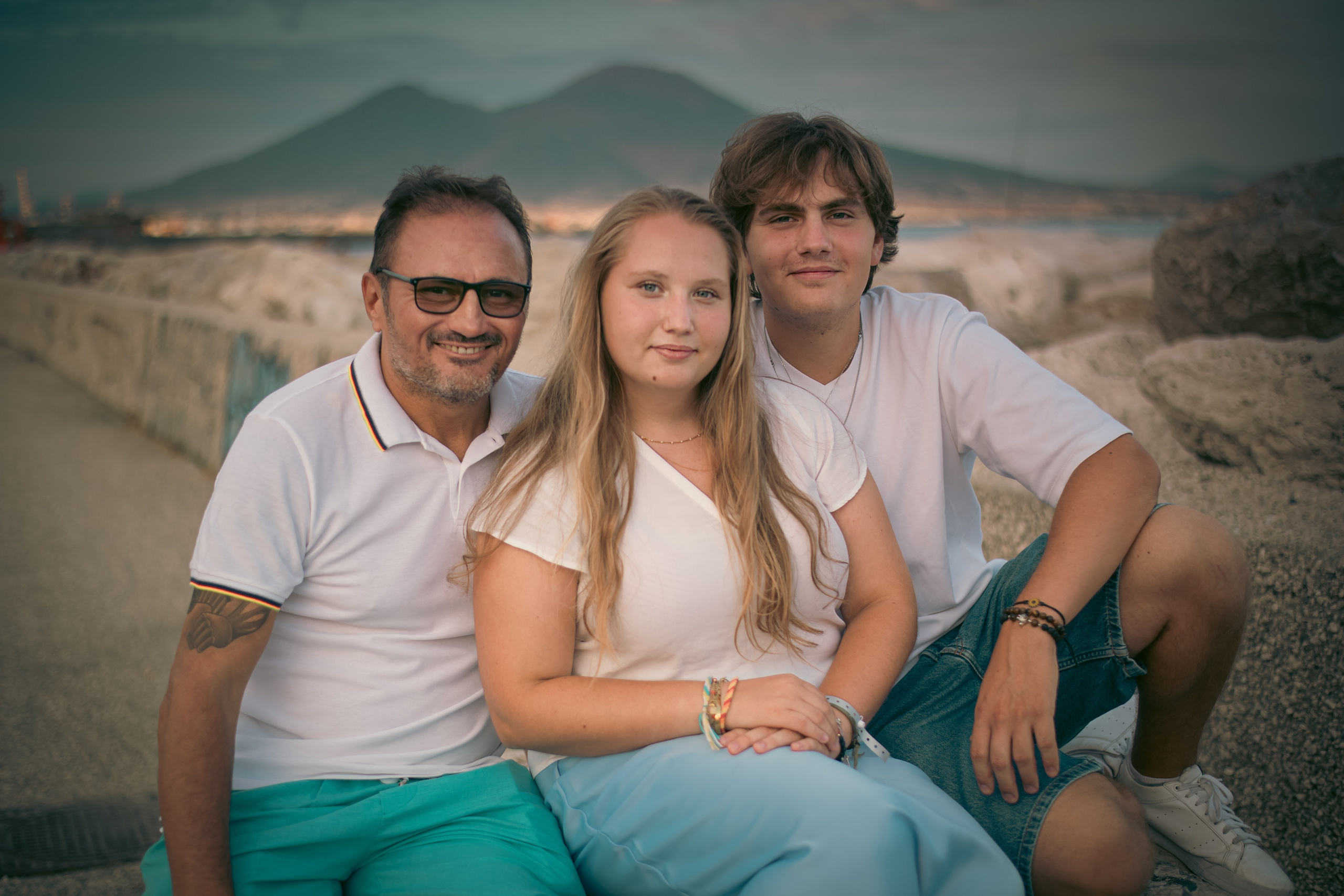 Семейная фотосессия для Катерины. Фотограф в Неаполе