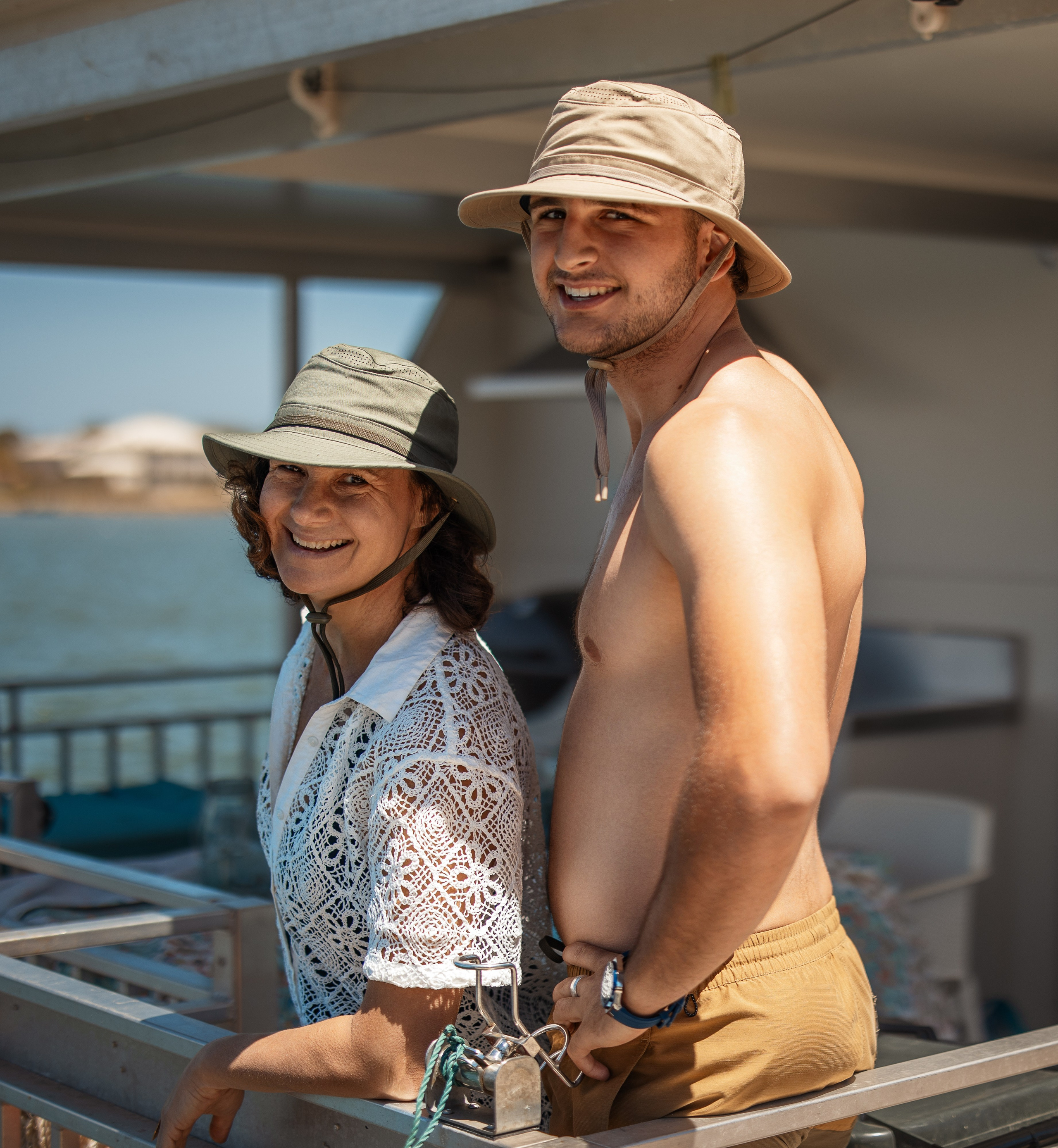 Green Duck Society — House Boats Mandura (Hats photoshoot)