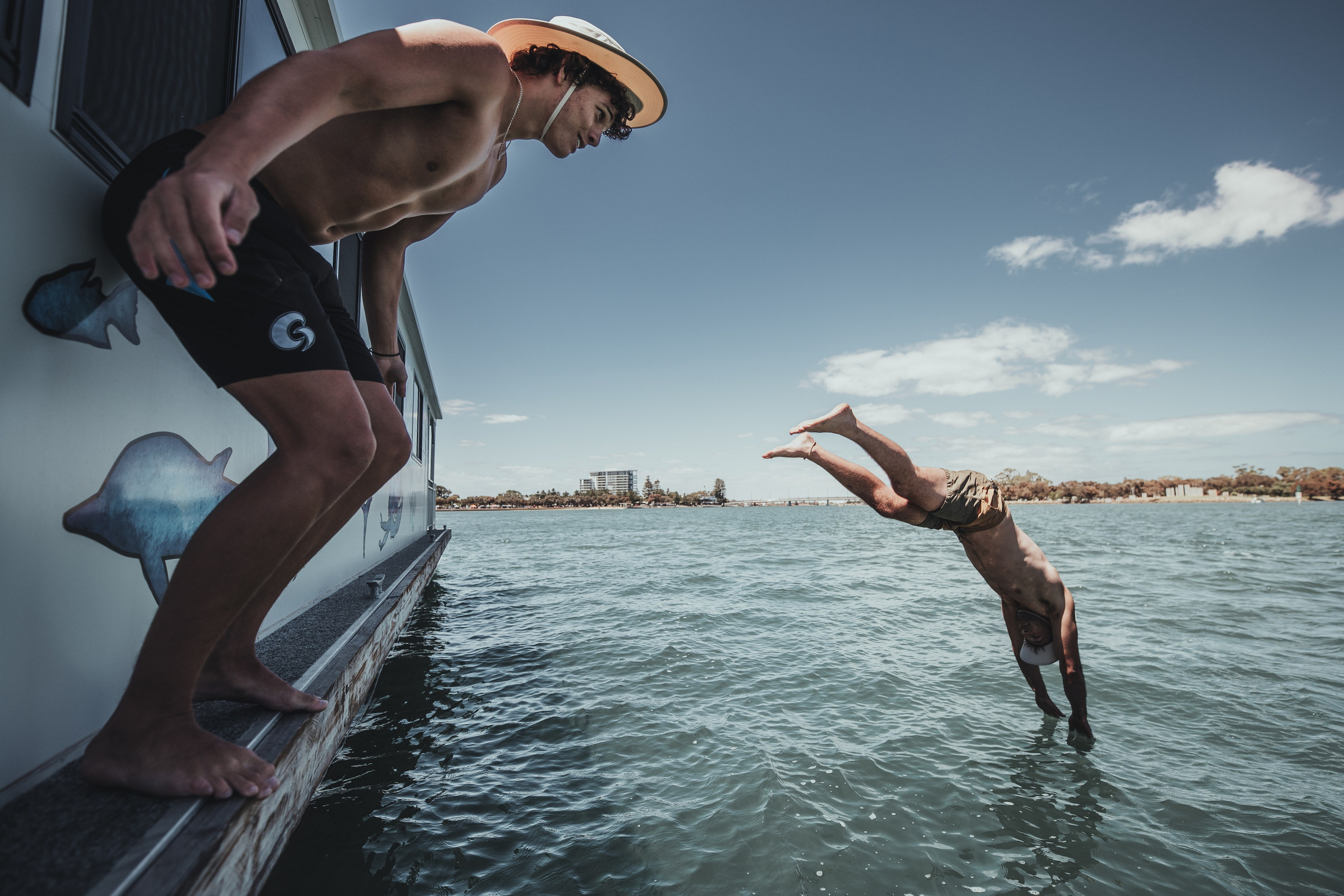Product photoshoot for a hat store
