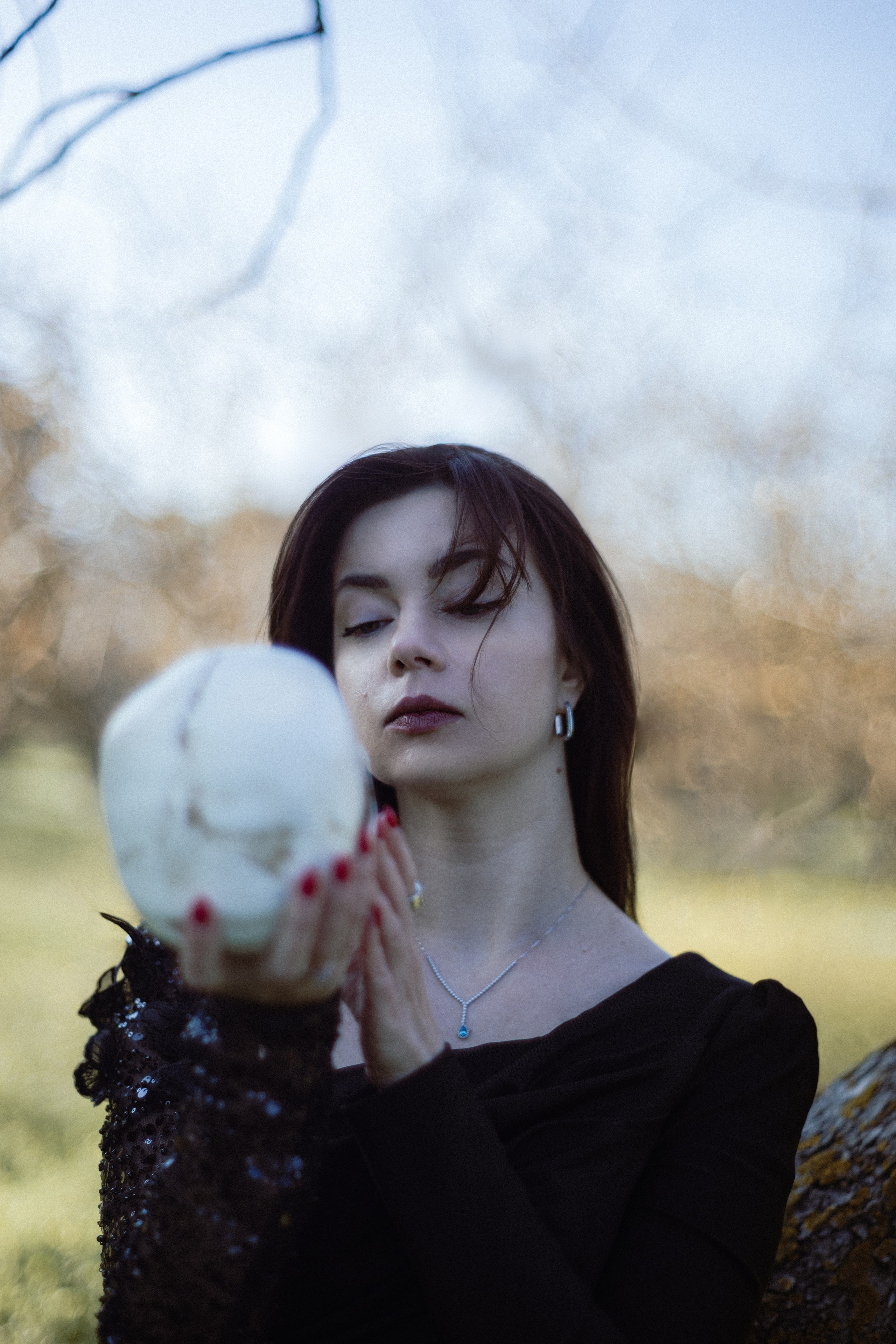 Daria in Gothic Style. Photographer in Greece Kristina