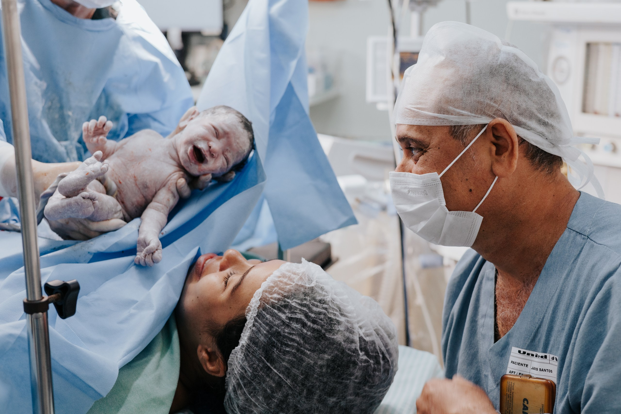 À chegada de Maria Liz. Salvy fotografia